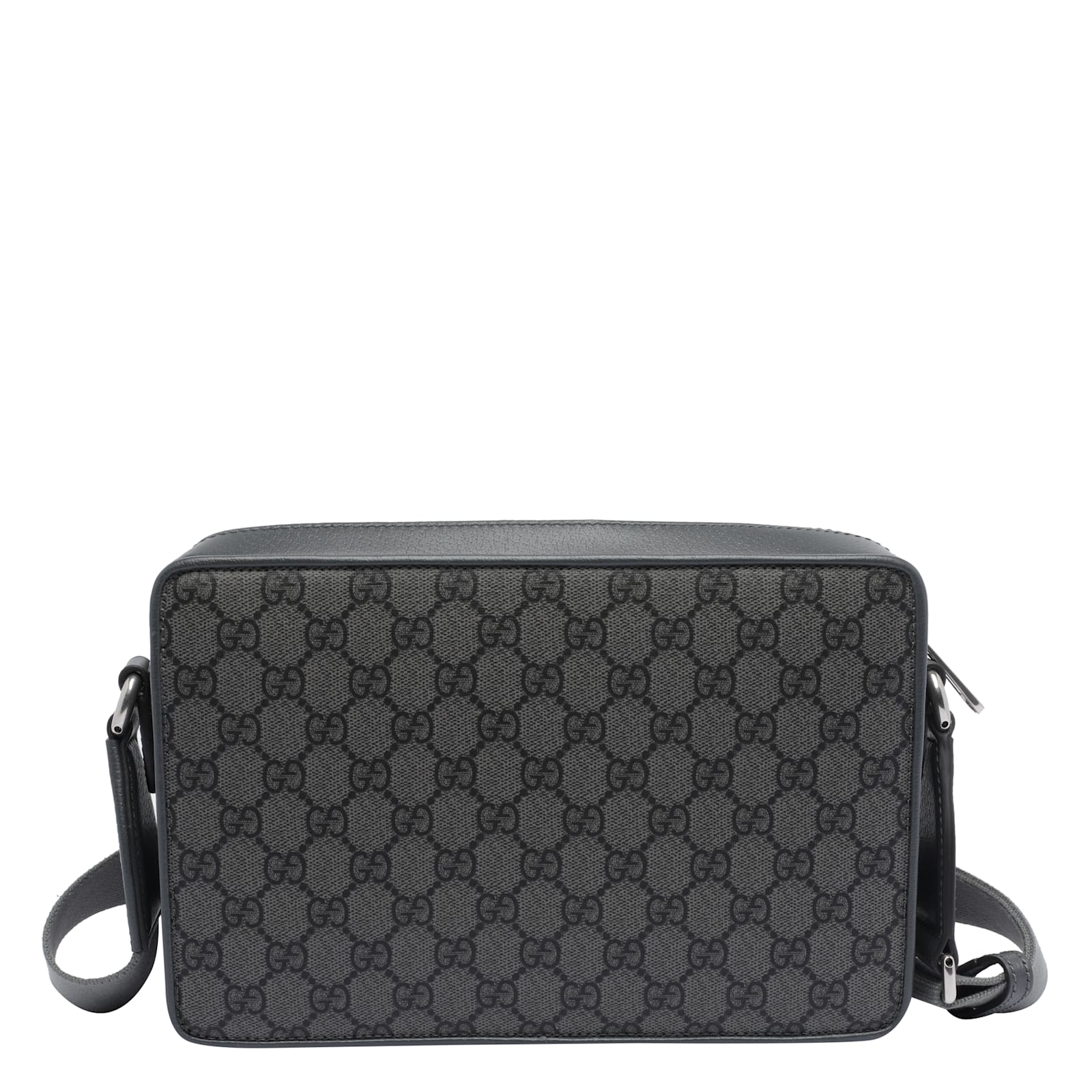 Gucci GG Logo Crossbody Bag - Blackgrey - Image 3