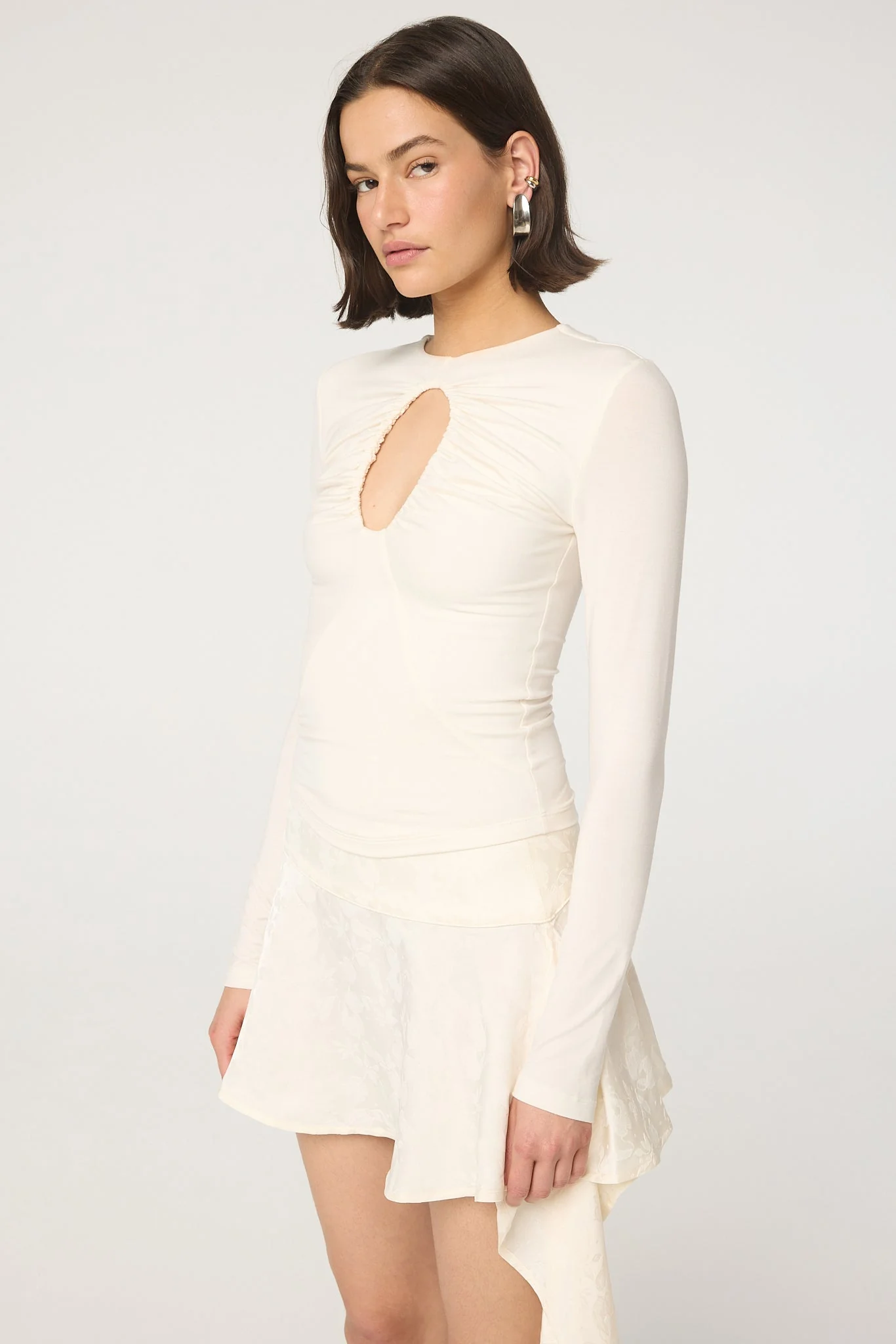 The Line By K Vanilla Demi Top - Image 3