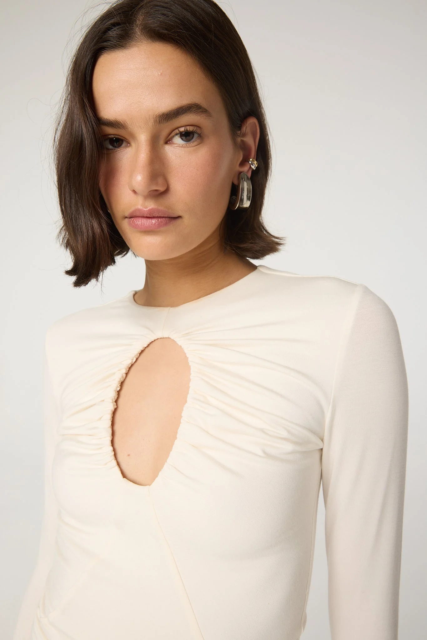 The Line By K Vanilla Demi Top - Image 4