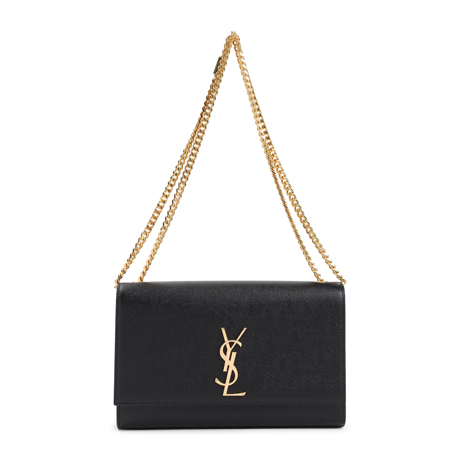 Saint Laurent YSL Mng Kate M Bag Shoulder Bag - Black - Image 2