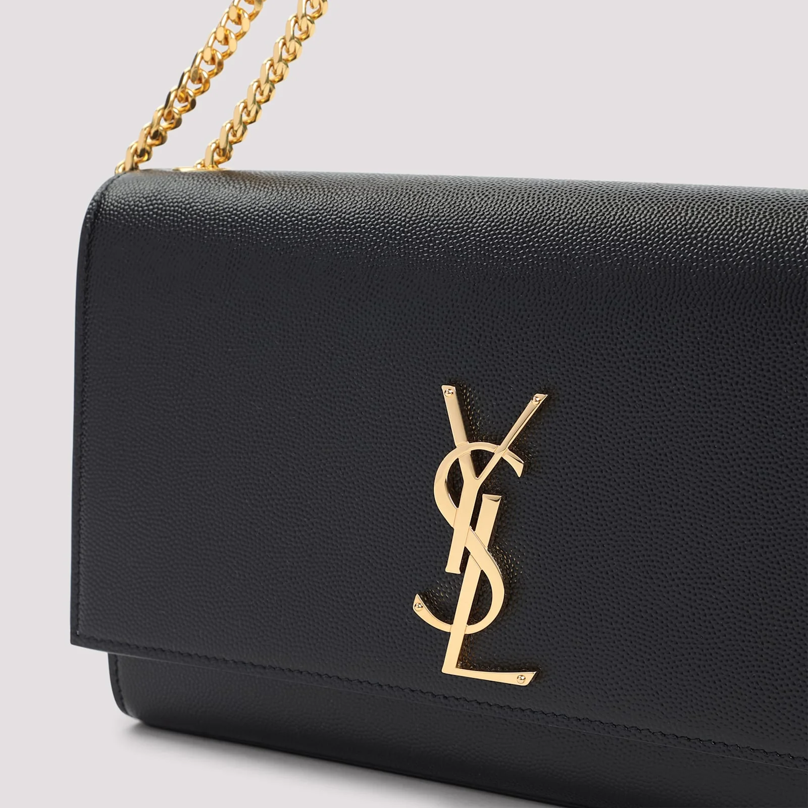 Saint Laurent YSL Mng Kate M Bag Shoulder Bag - Black - Image 5