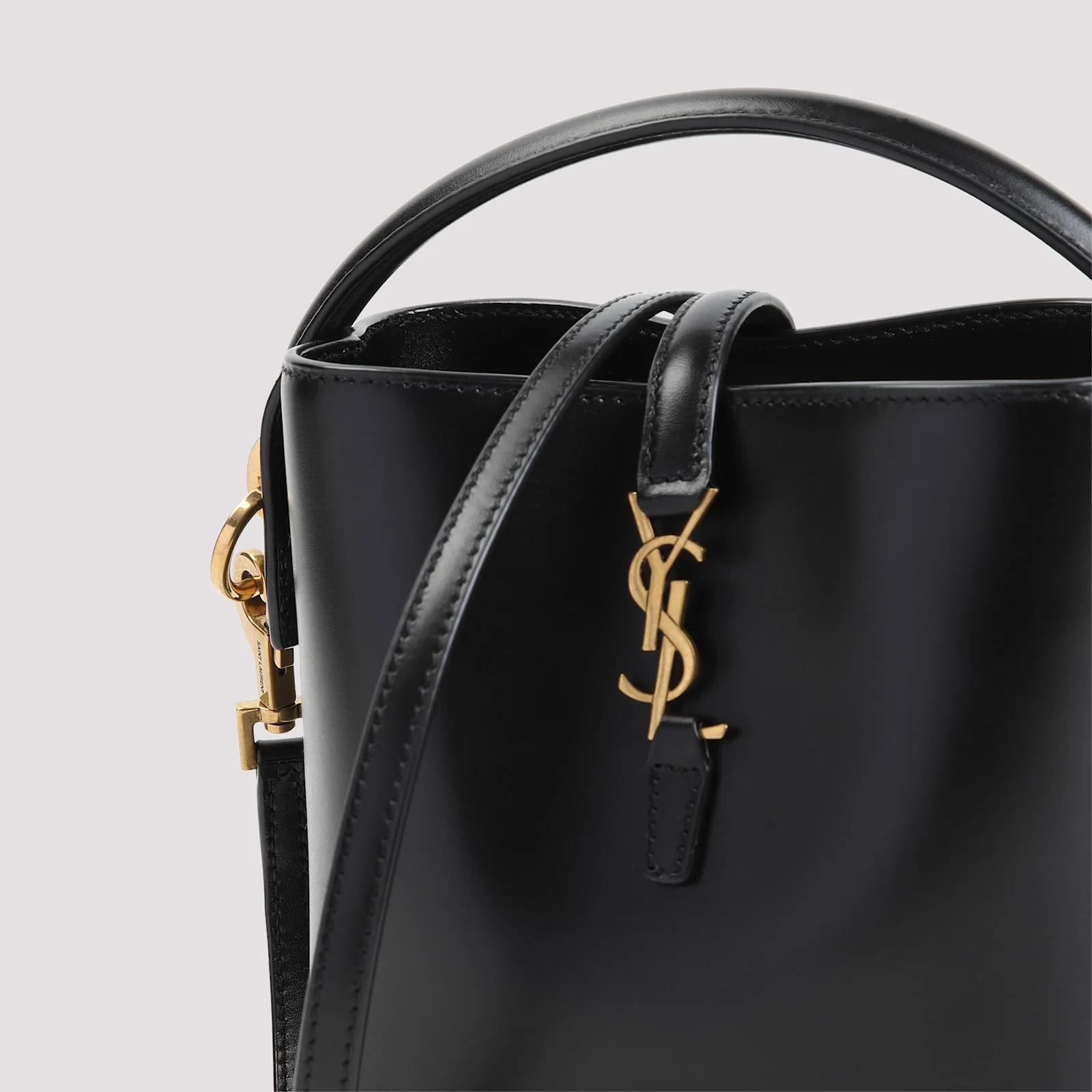 Saint Laurent Mini 37 Shoulder Bag - Black - Image 5