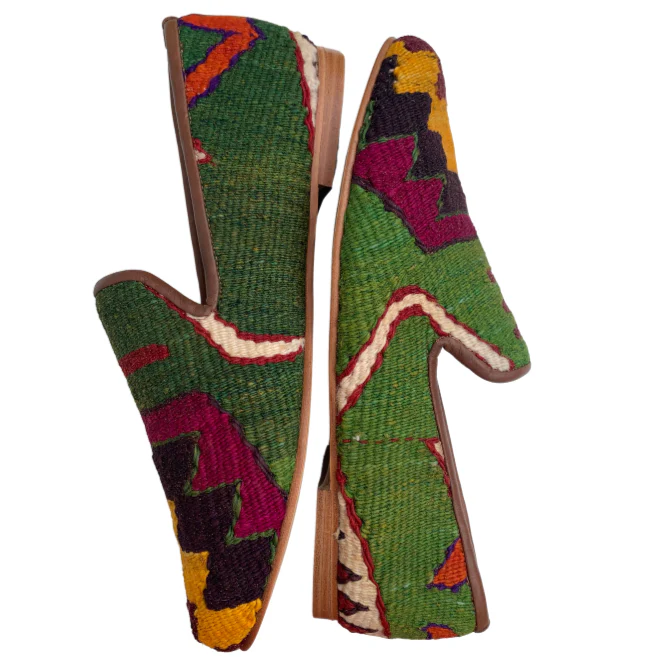 Ocelot Market Turkish Kilim Loafers - Image 2