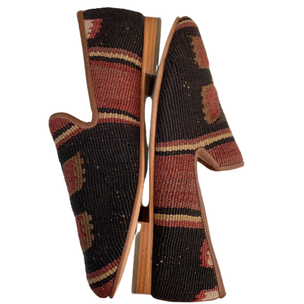 Ocelot Market Turkish Kilim Loafers - Image 2