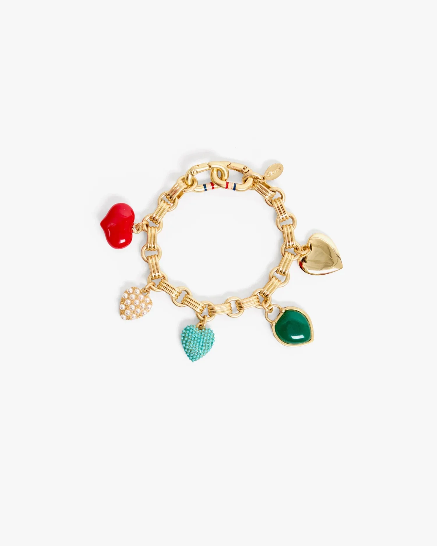 Clare V. Le Heartbreaker Bracelet - Vintage Gold - Image 2