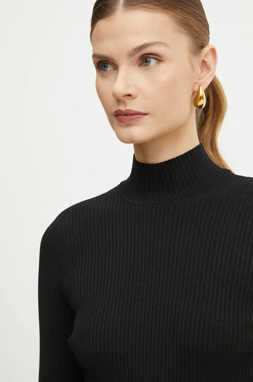 Twinset Chandail Dos Ouvert Top - Black - Image 3