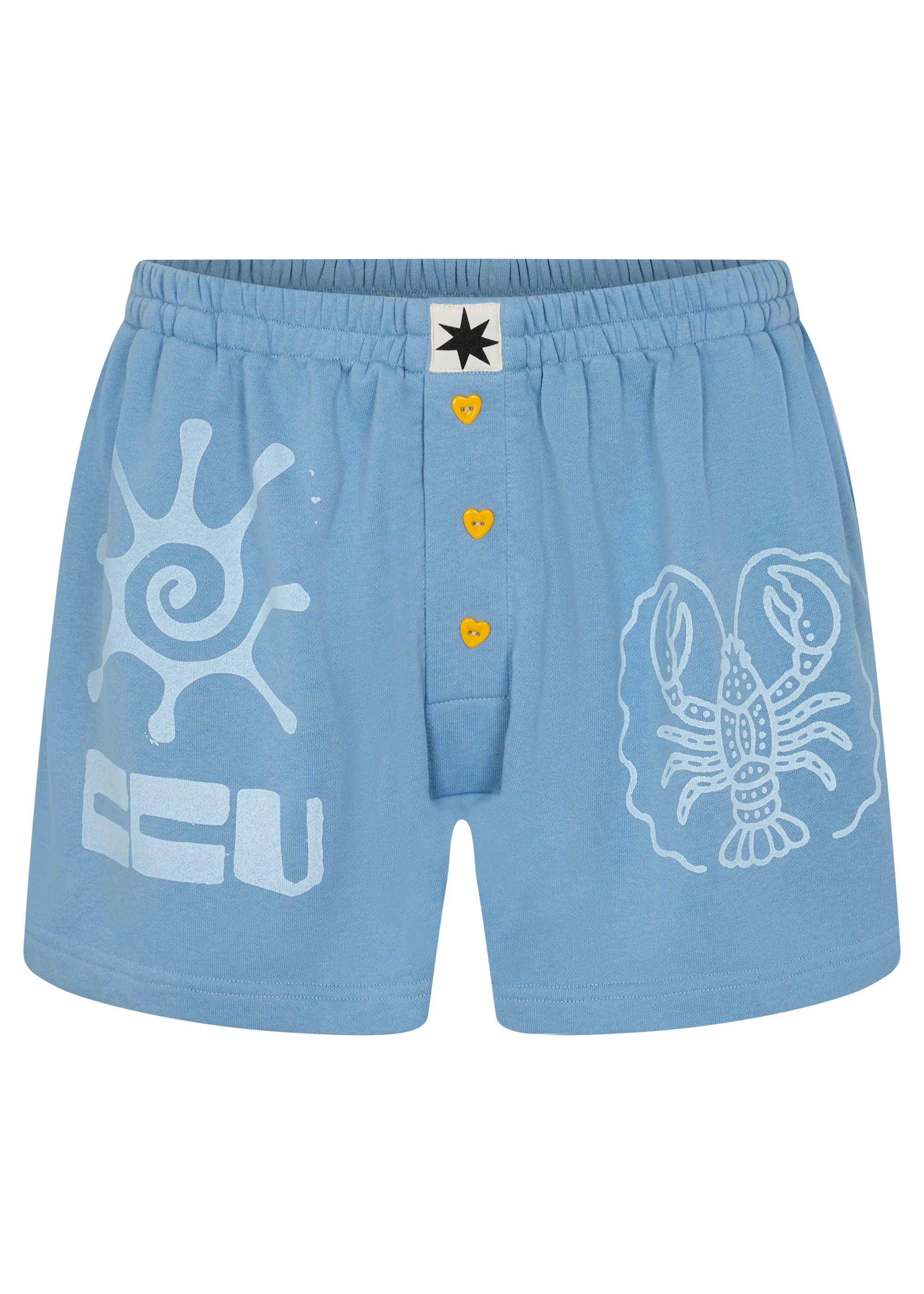 CIAO CIAO Palm Bungalow Boxer Short - Blue - Image 4