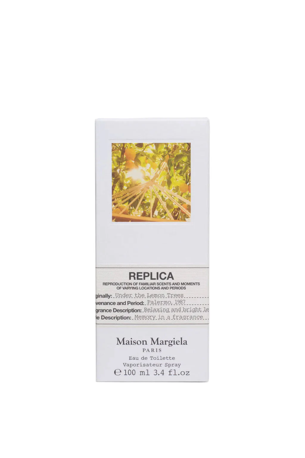 Maison Margiela Replica Under The Lemon Trees Eau De Toilette 100ml Perfume - Image 2