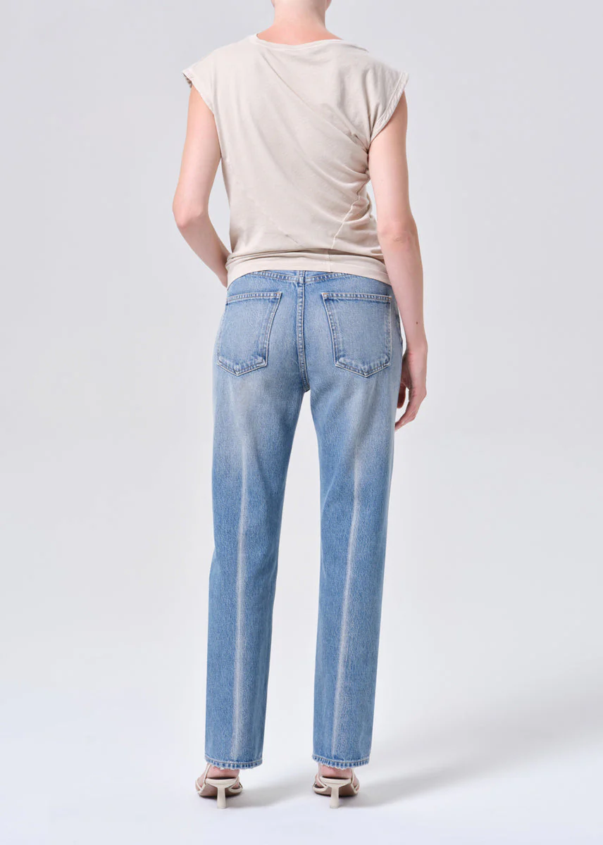 AGOLDE Lana High Rise Vintage Straight Jeans - Image 6