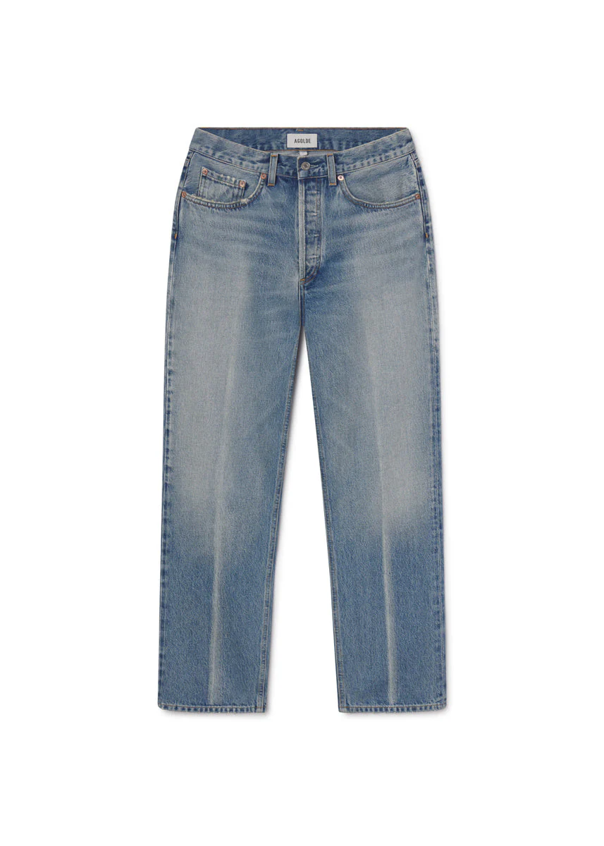 AGOLDE Lana High Rise Vintage Straight Jeans - Image 8