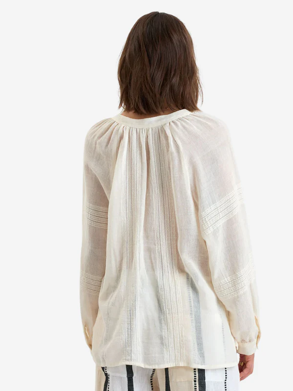Lemlem Mita Button Up Blouse - Image 3