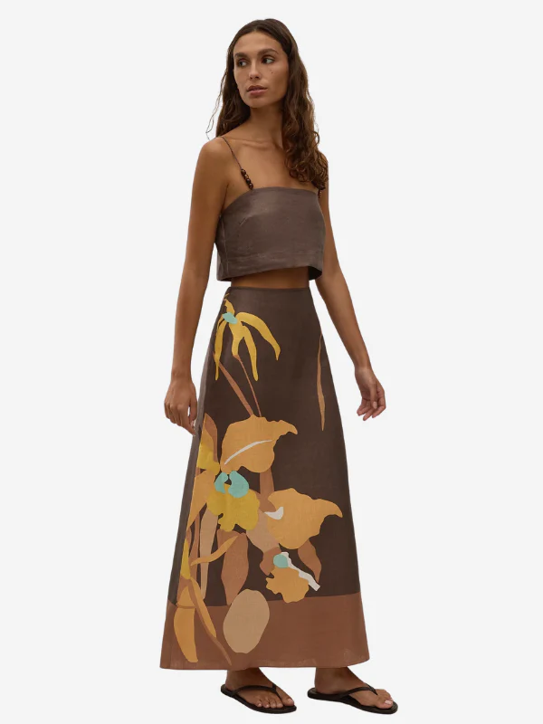 Faithfull The Brand Chianti Top in Escondido Floral - Image 4