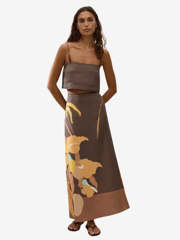 Faithfull The Brand Martina Maxi Skirt - Image 2