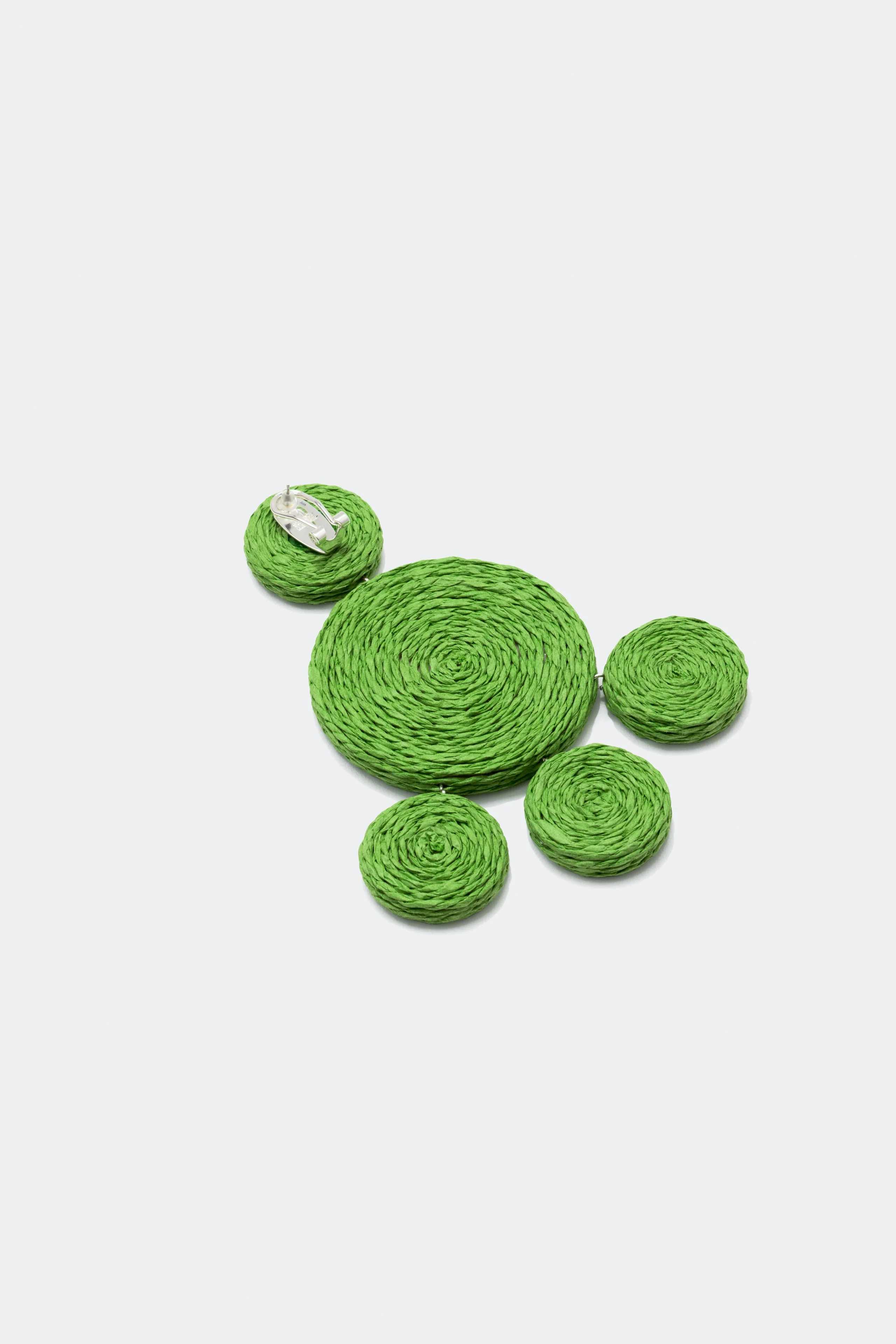 Simon Miller Raffia Deco Earring - Gummy Green - Image 2