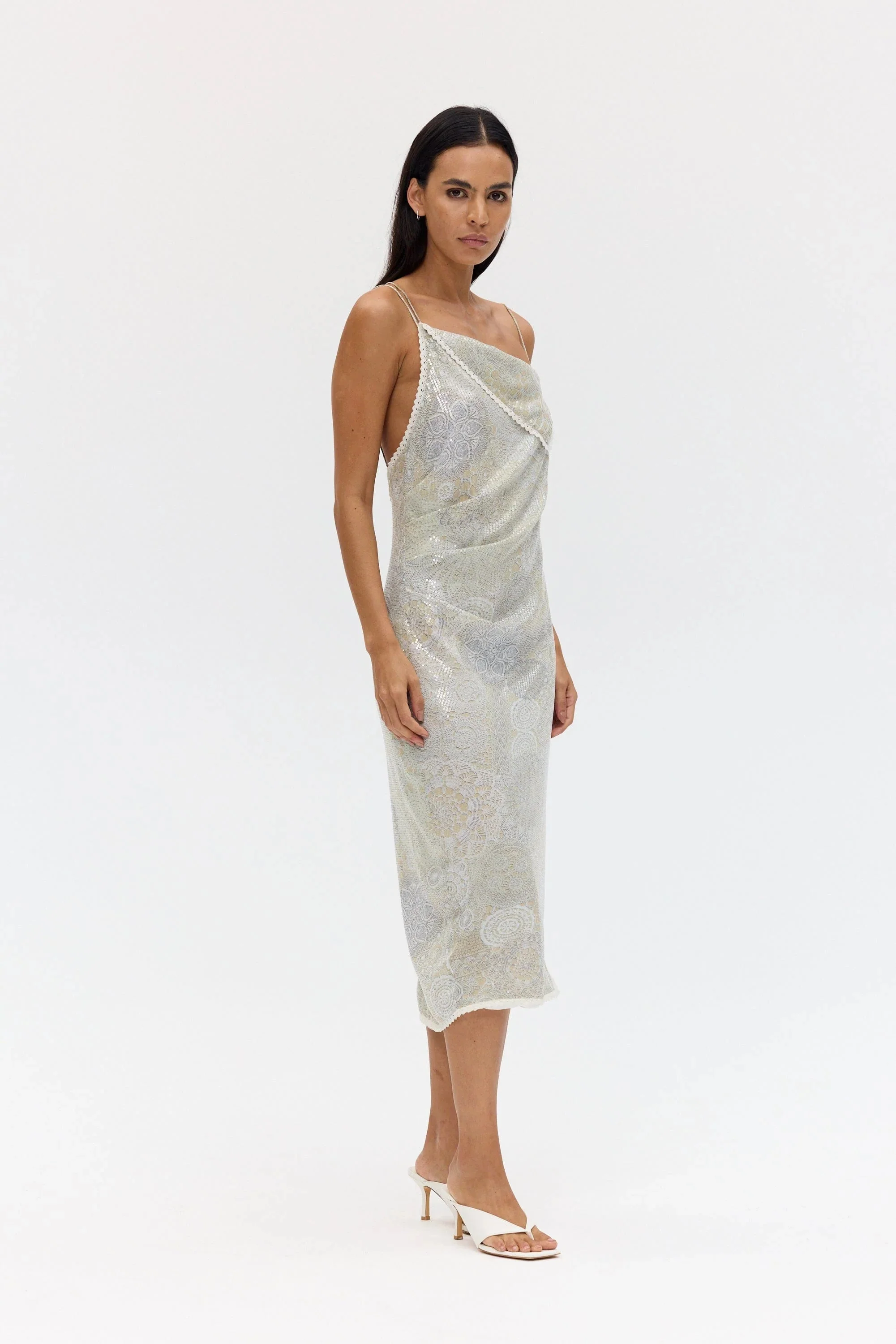 Third Form Solace Sequin Midi Dress - Image 3
