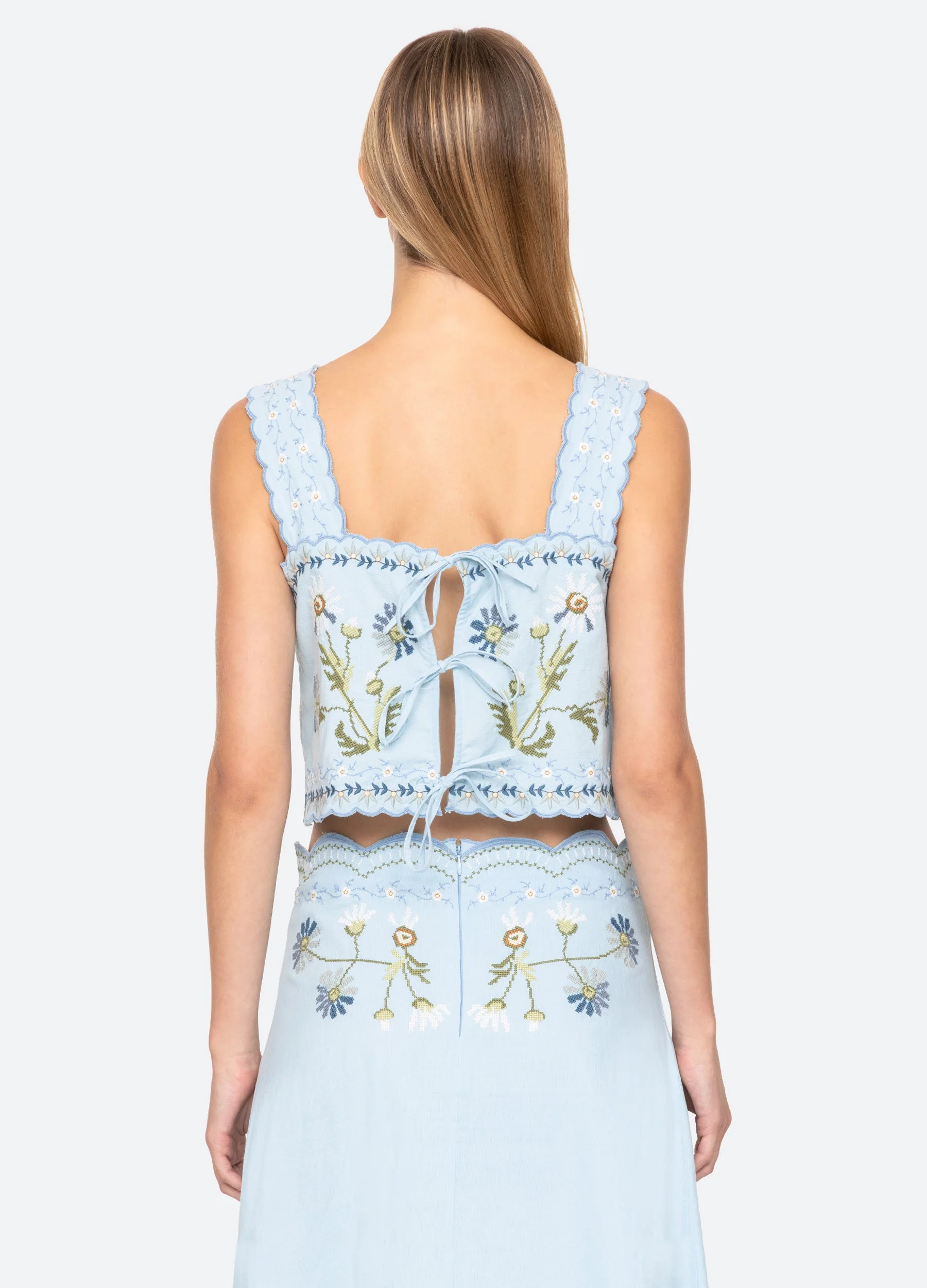 Sea NY Audra Top - Blue - Image 2