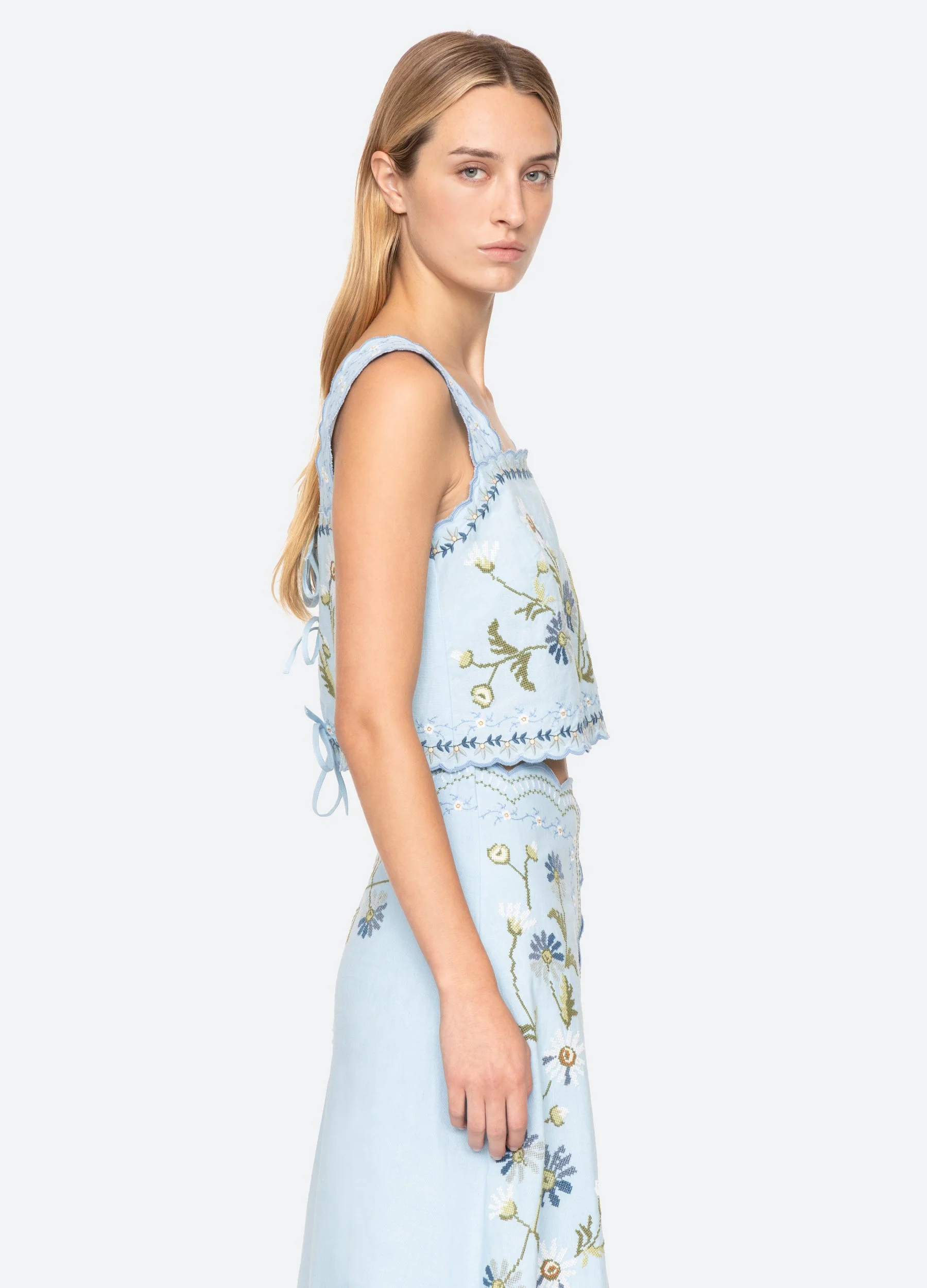 Sea NY Audra Top - Blue - Image 3