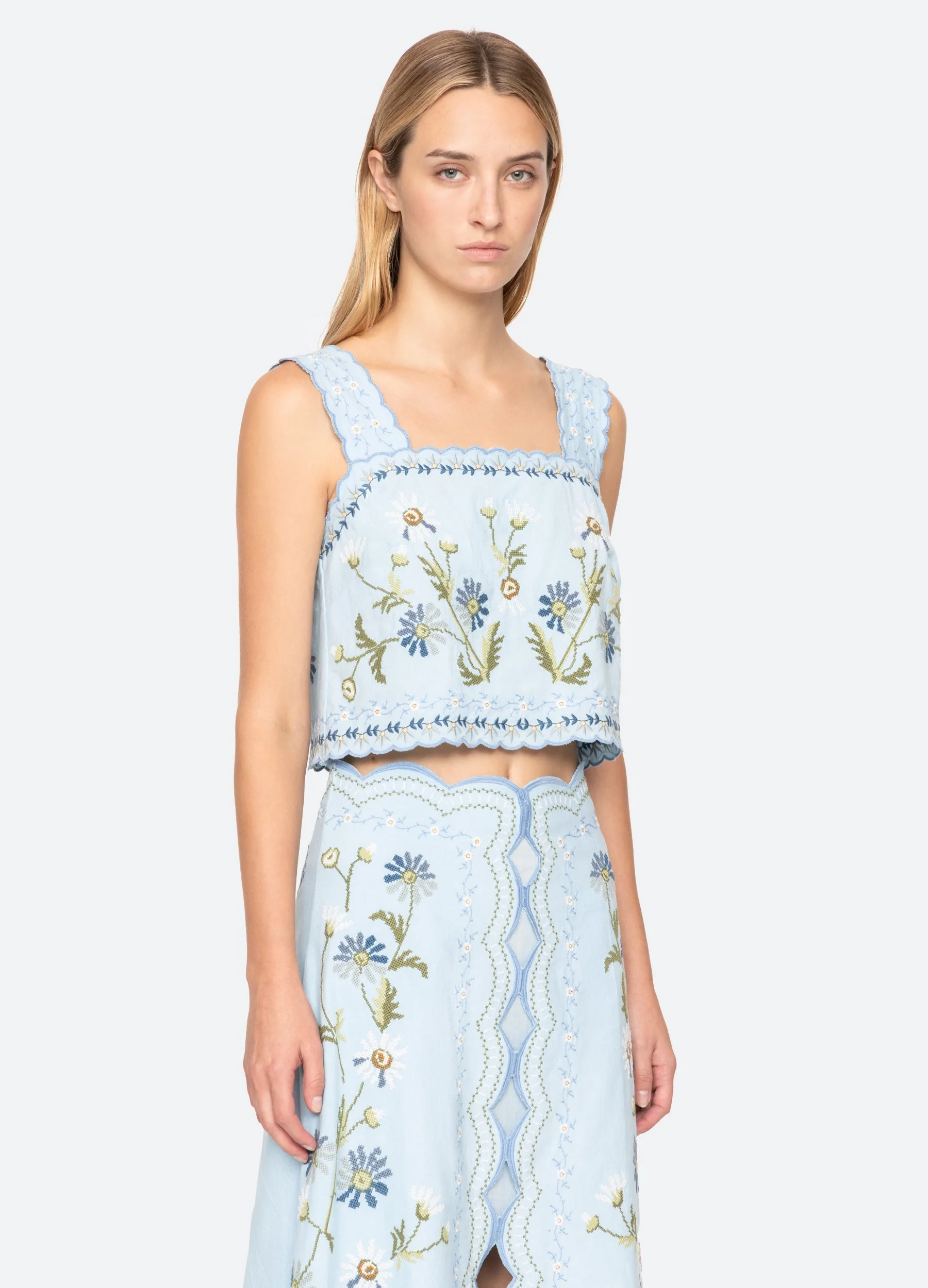 Sea NY Audra Top - Blue - Image 4