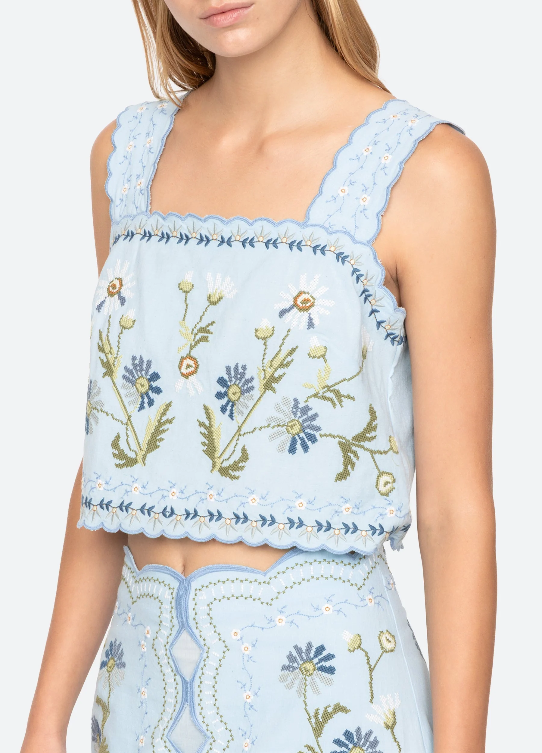 Sea NY Audra Top - Blue - Image 5