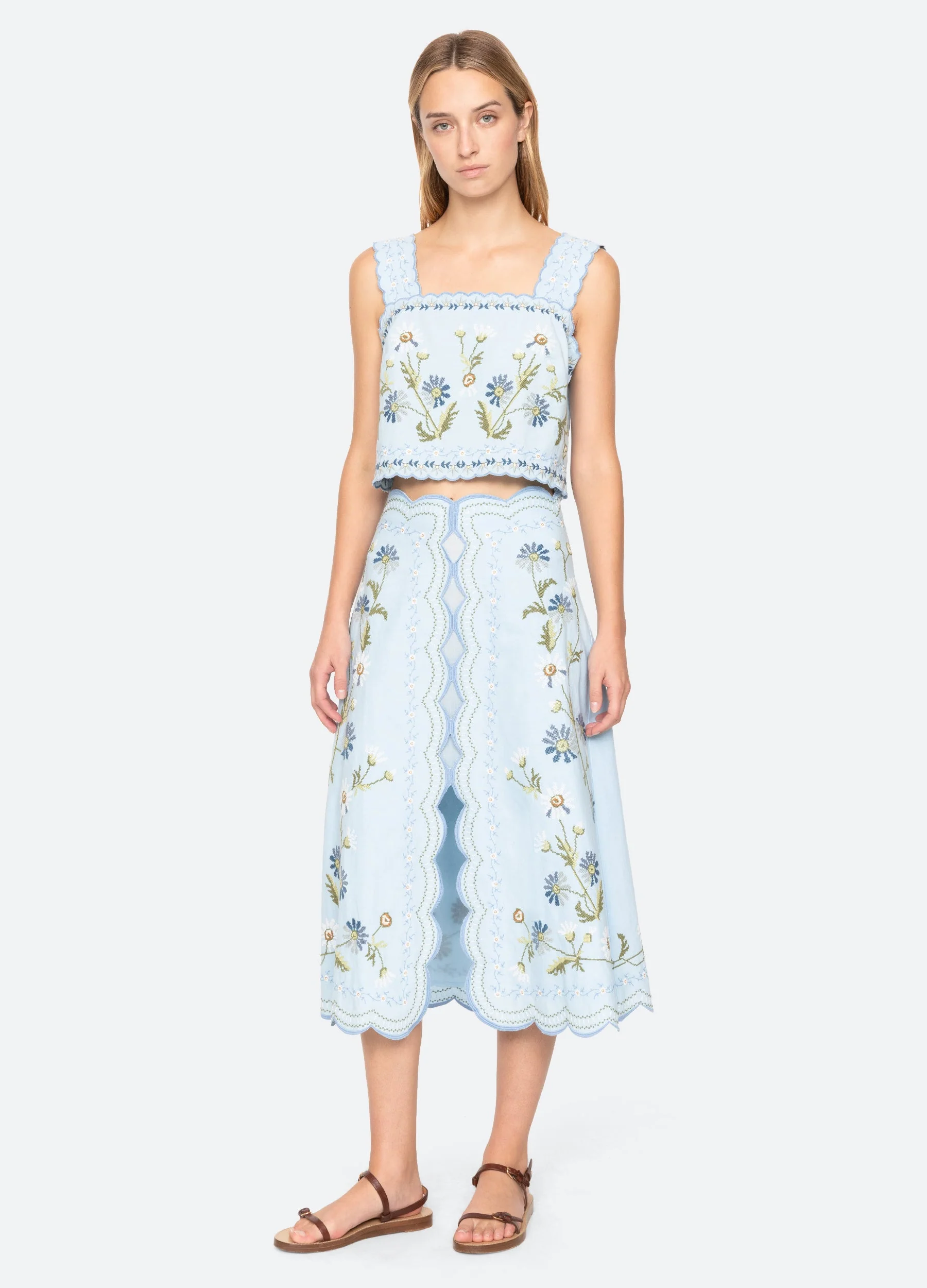 Sea NY Audra Top - Blue - Image 6