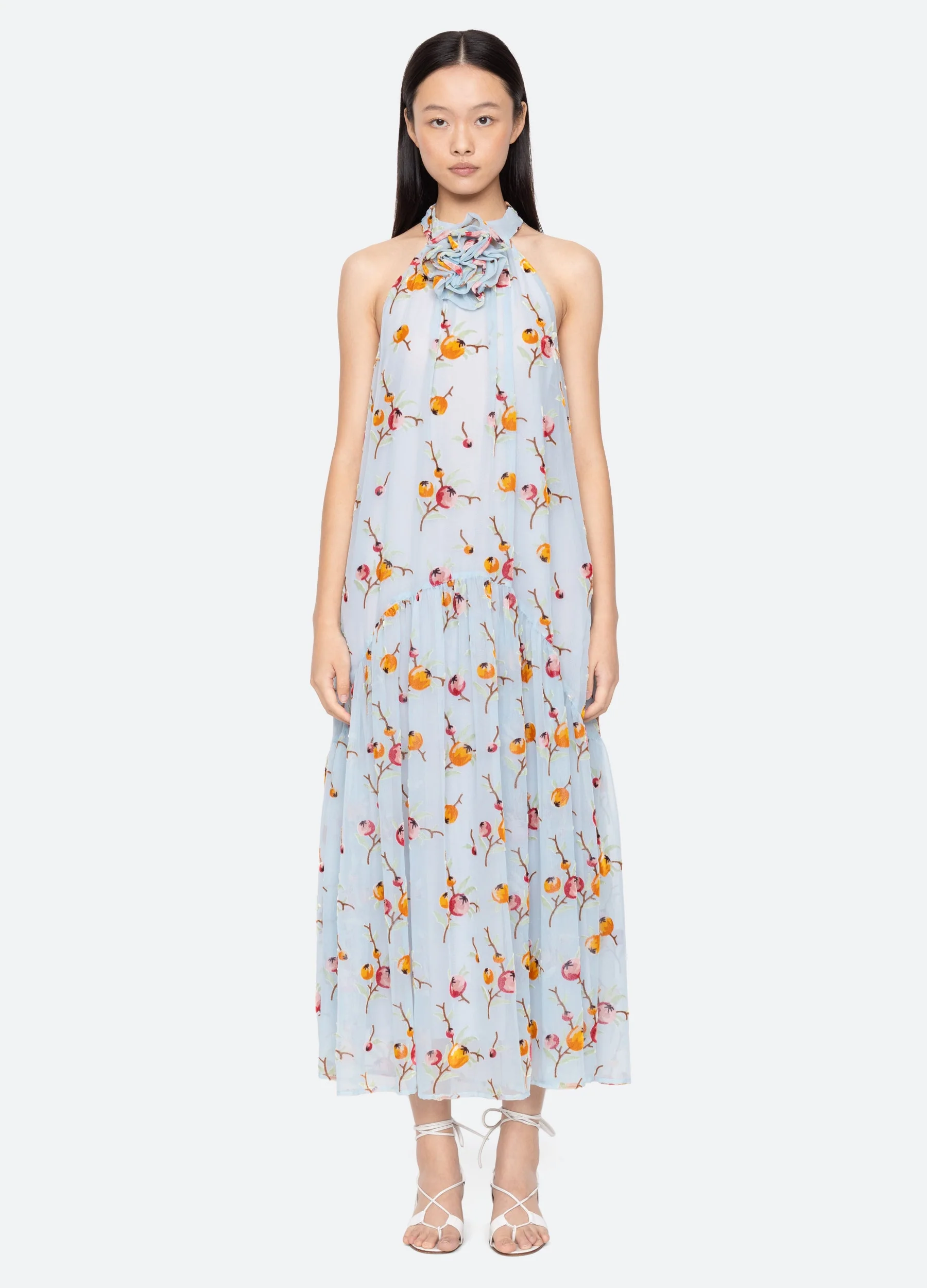 Sea NY Freya Dress - Blue - Image 2