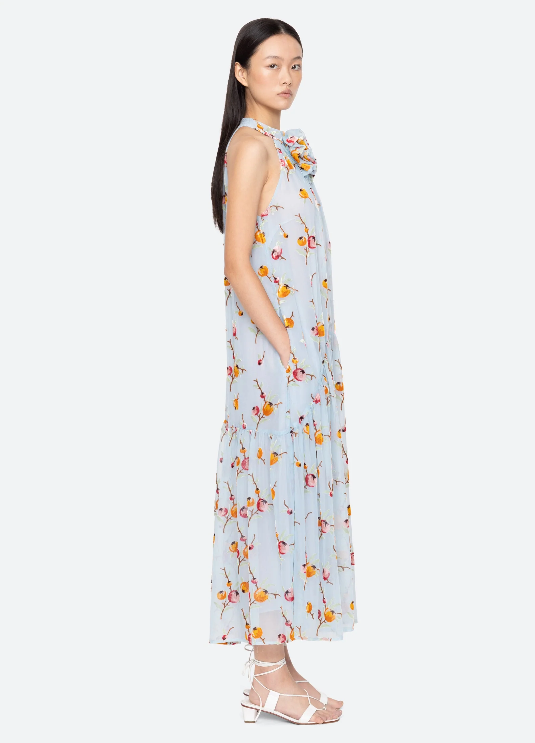Sea NY Freya Dress - Blue - Image 4
