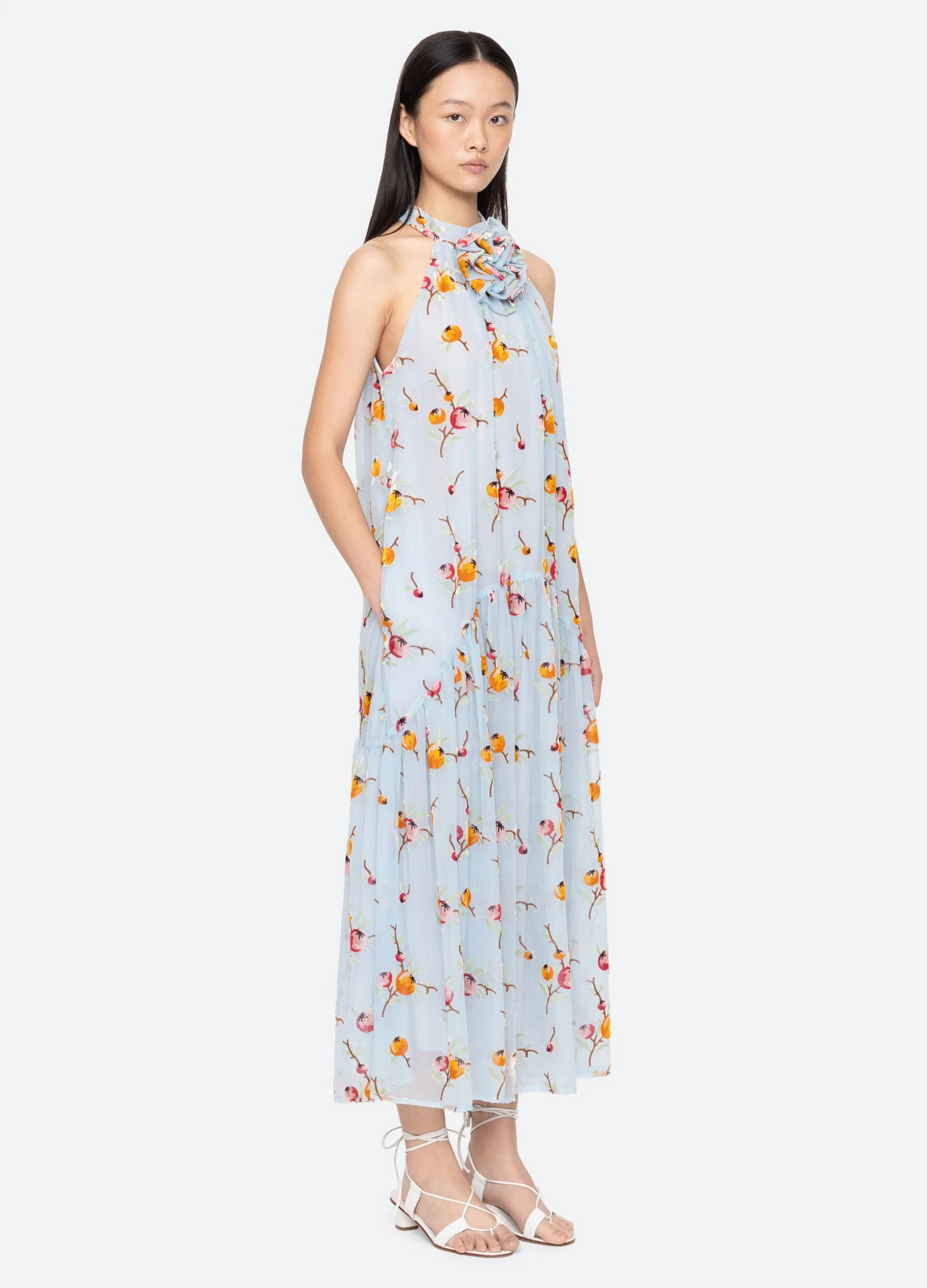 Sea NY Freya Dress - Blue - Image 5