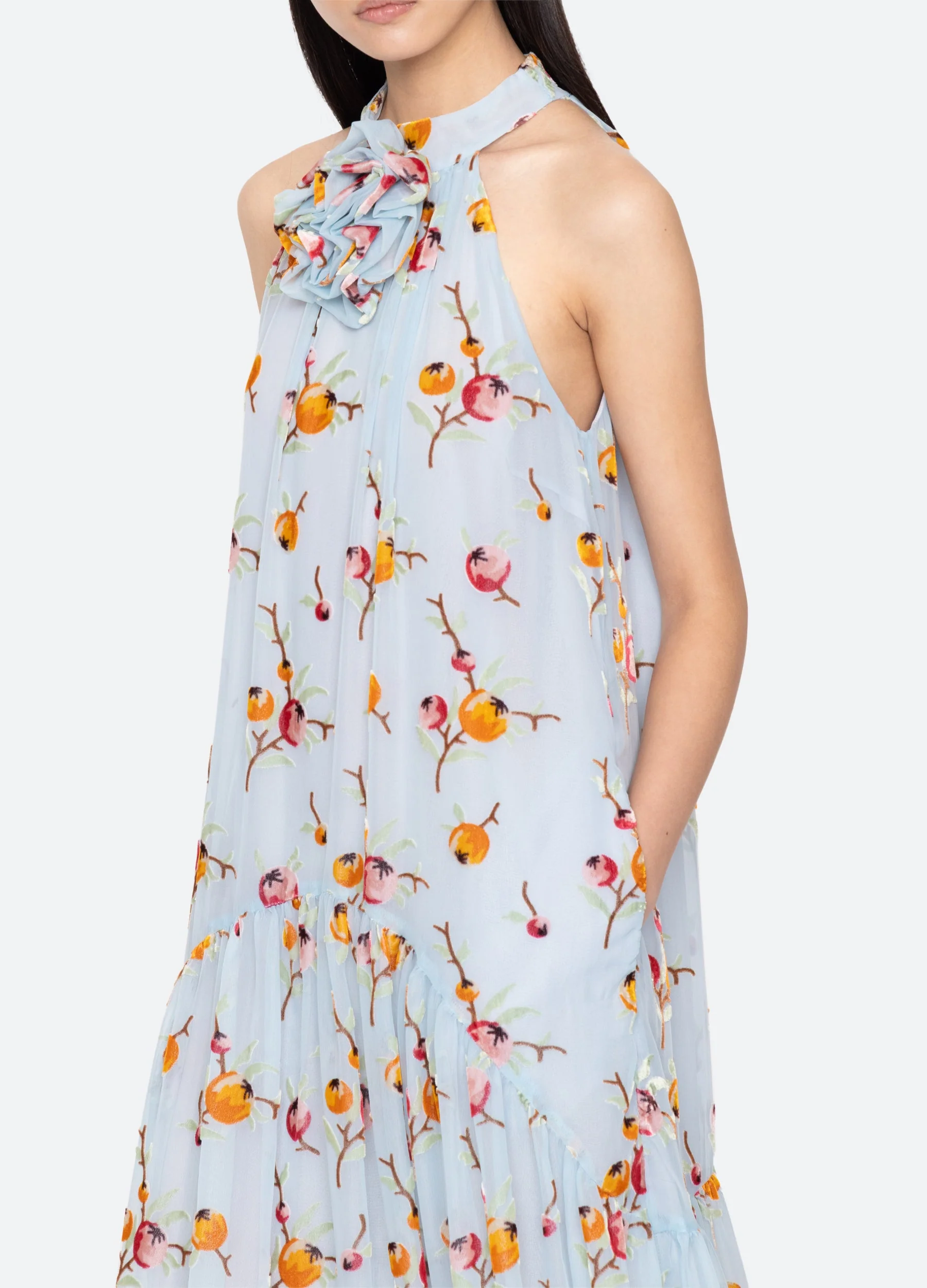 Sea NY Freya Dress - Blue - Image 6