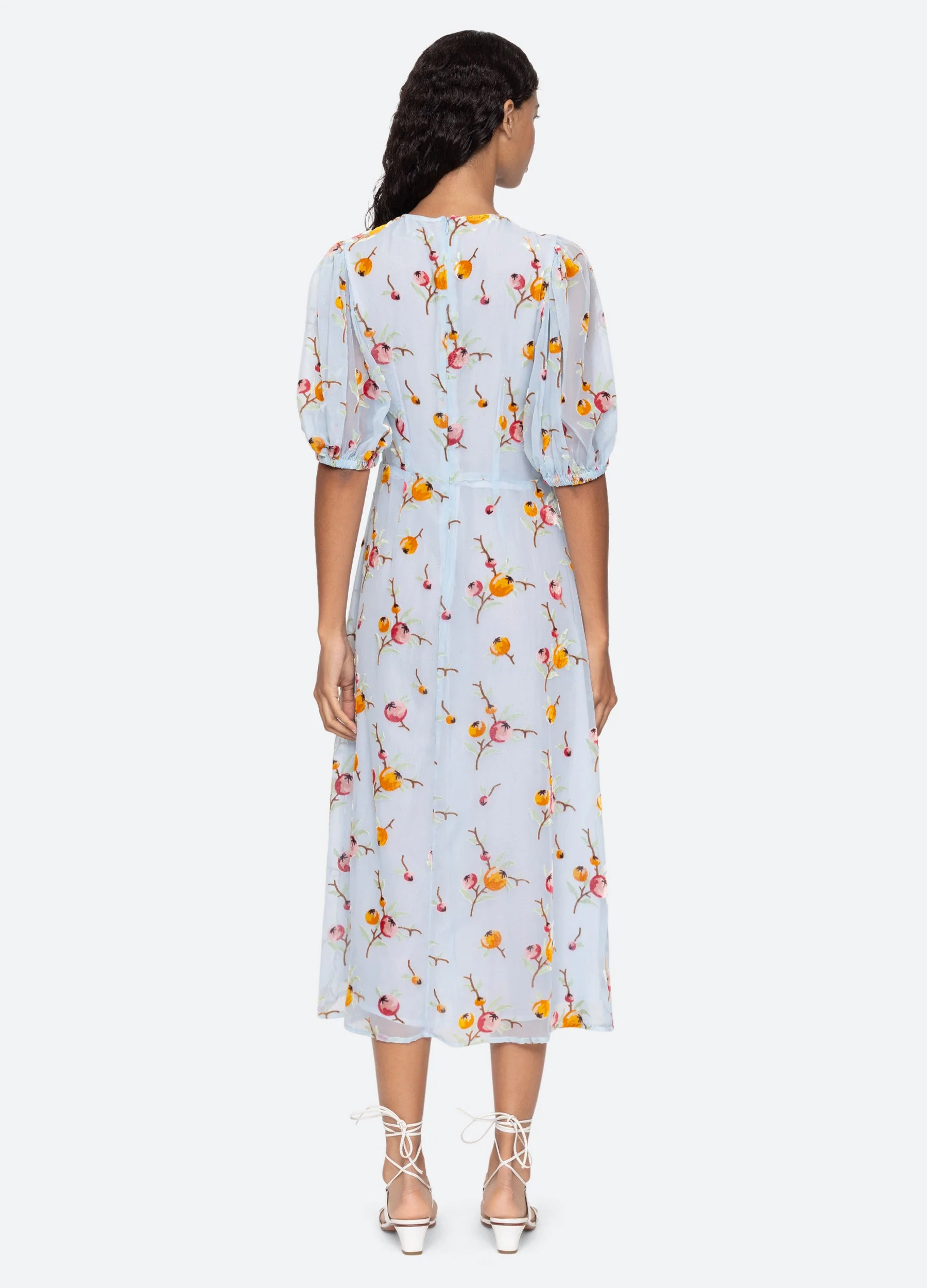 Sea NY Freya S/S Dress - Blue - Image 2