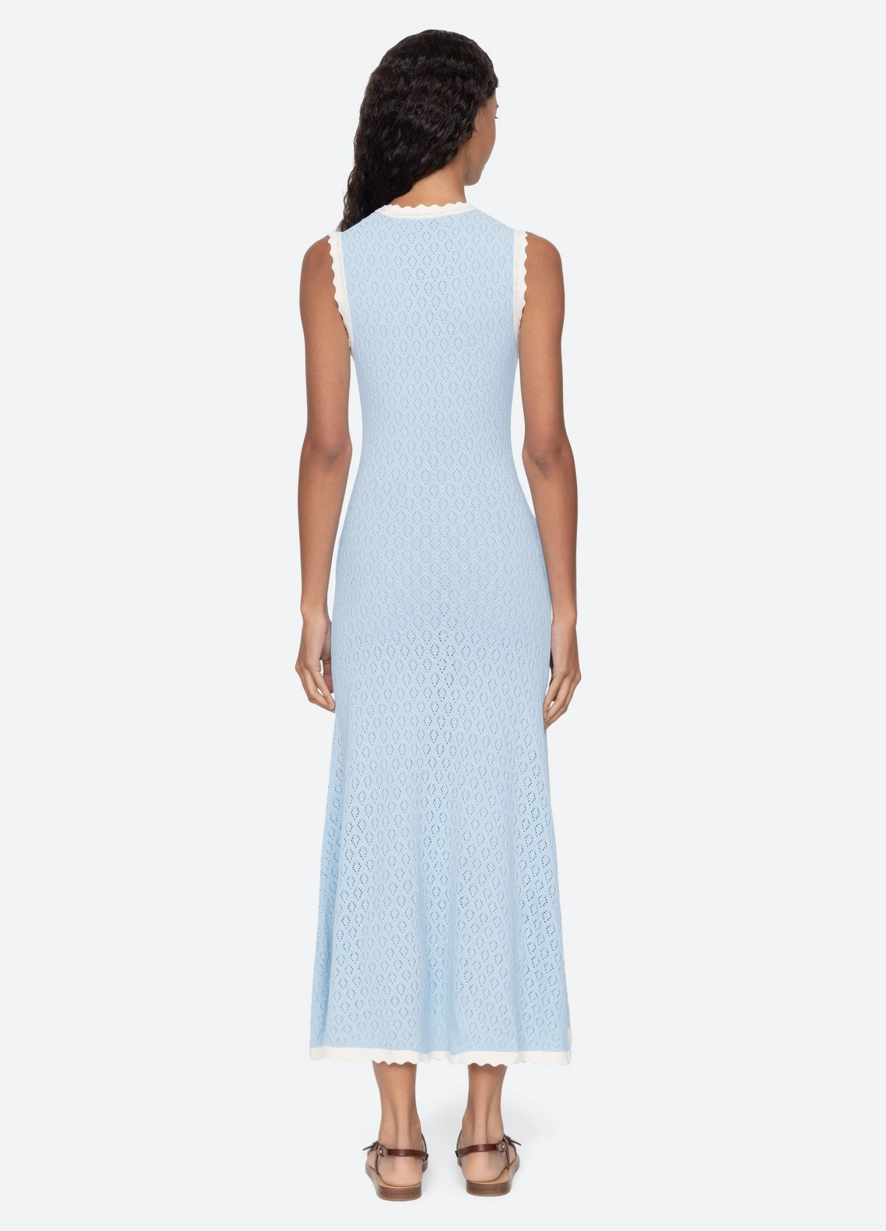 Sea NY Georgia Dress - Blue - Image 2