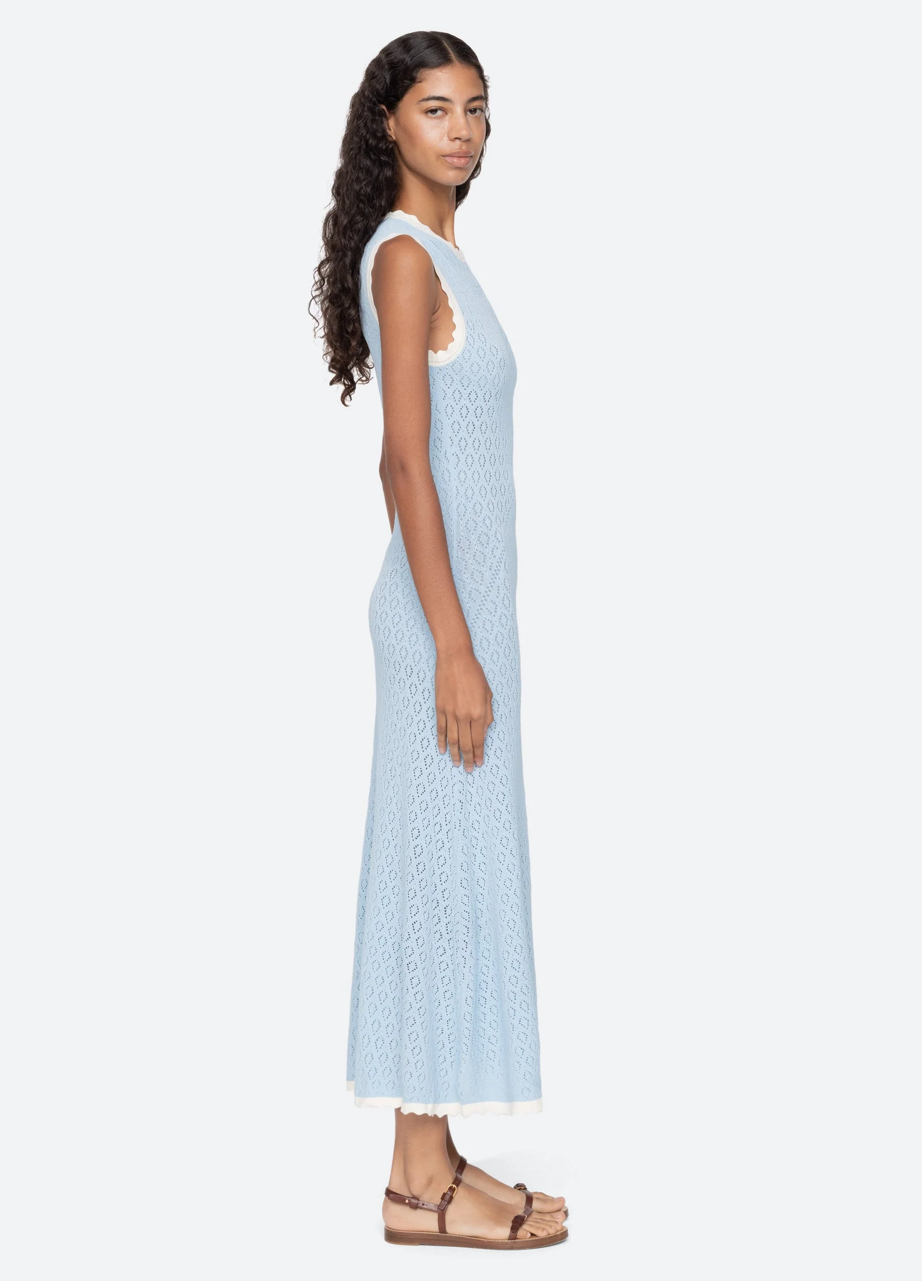 Sea NY Georgia Dress - Blue - Image 3