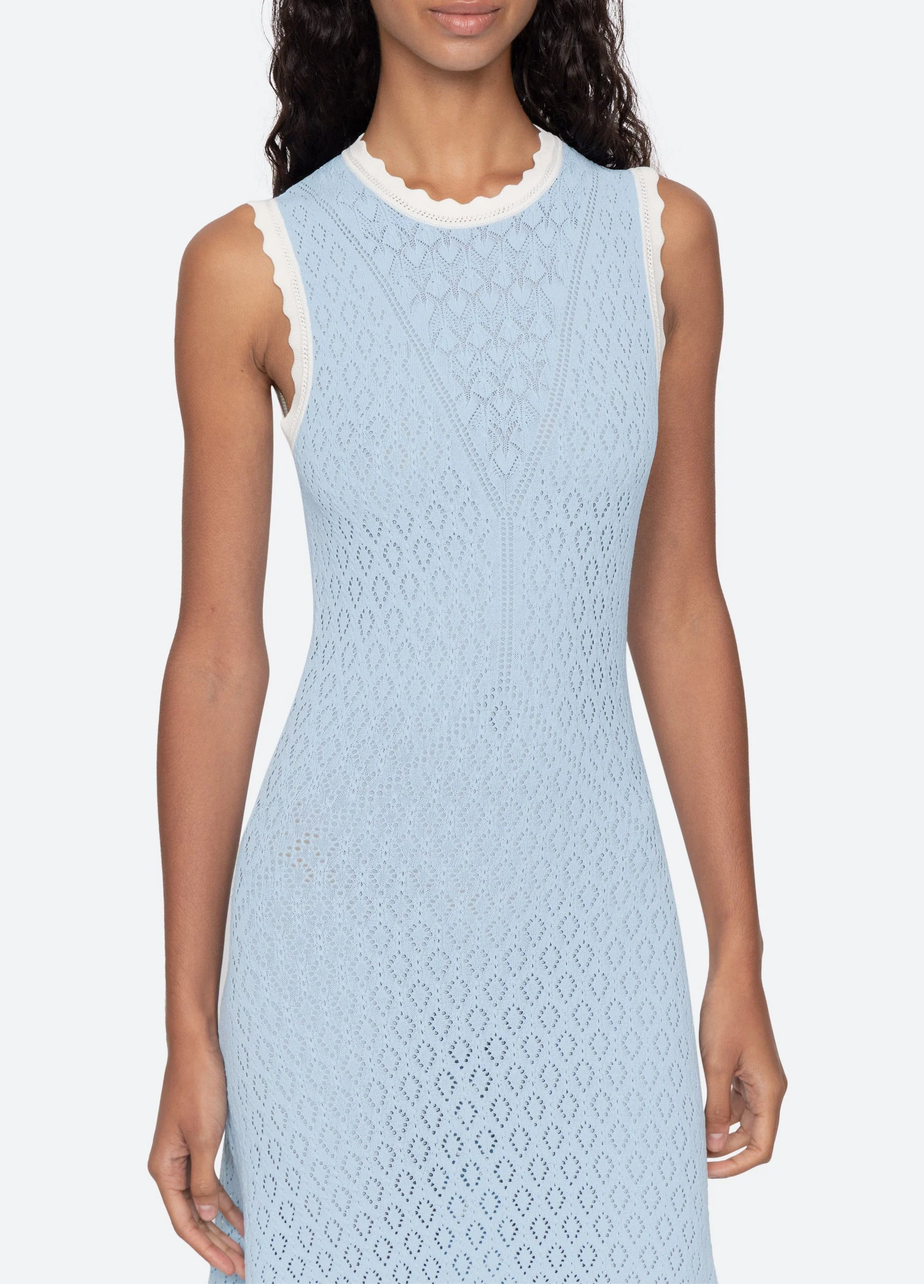 Sea NY Georgia Dress - Blue - Image 6