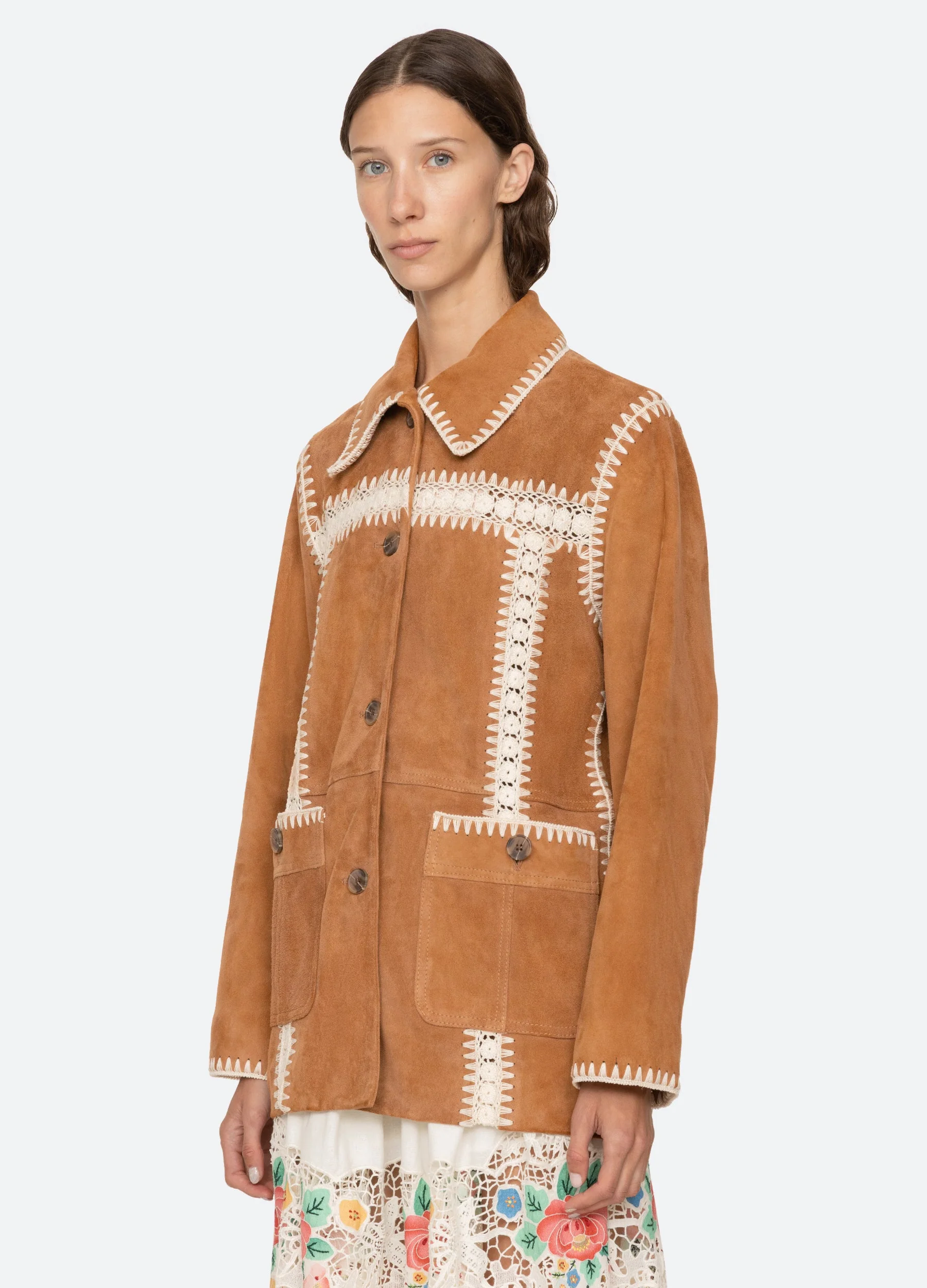 Sea NY Irena Jacket - Camel - Image 5