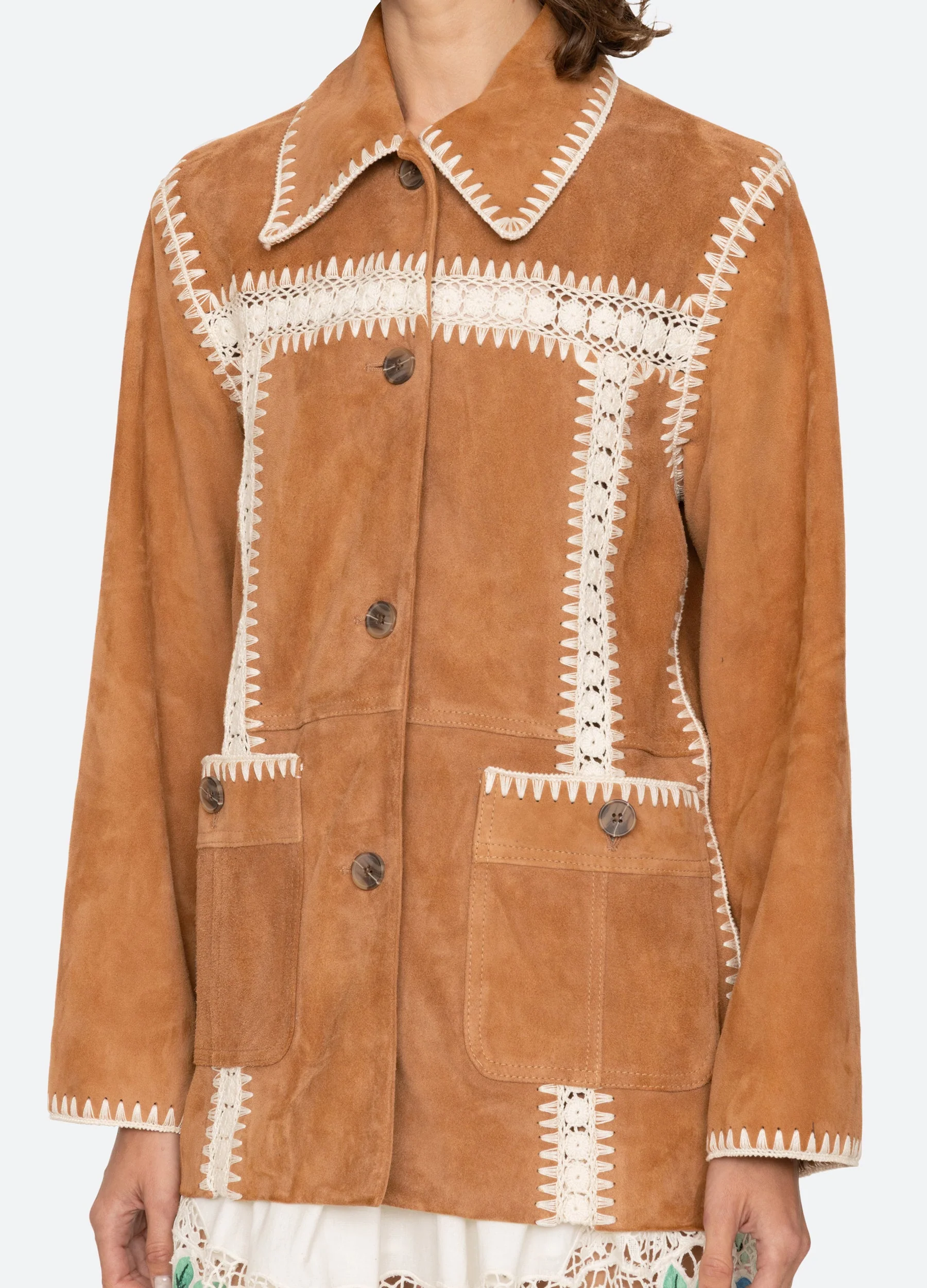 Sea NY Irena Jacket - Camel - Image 6