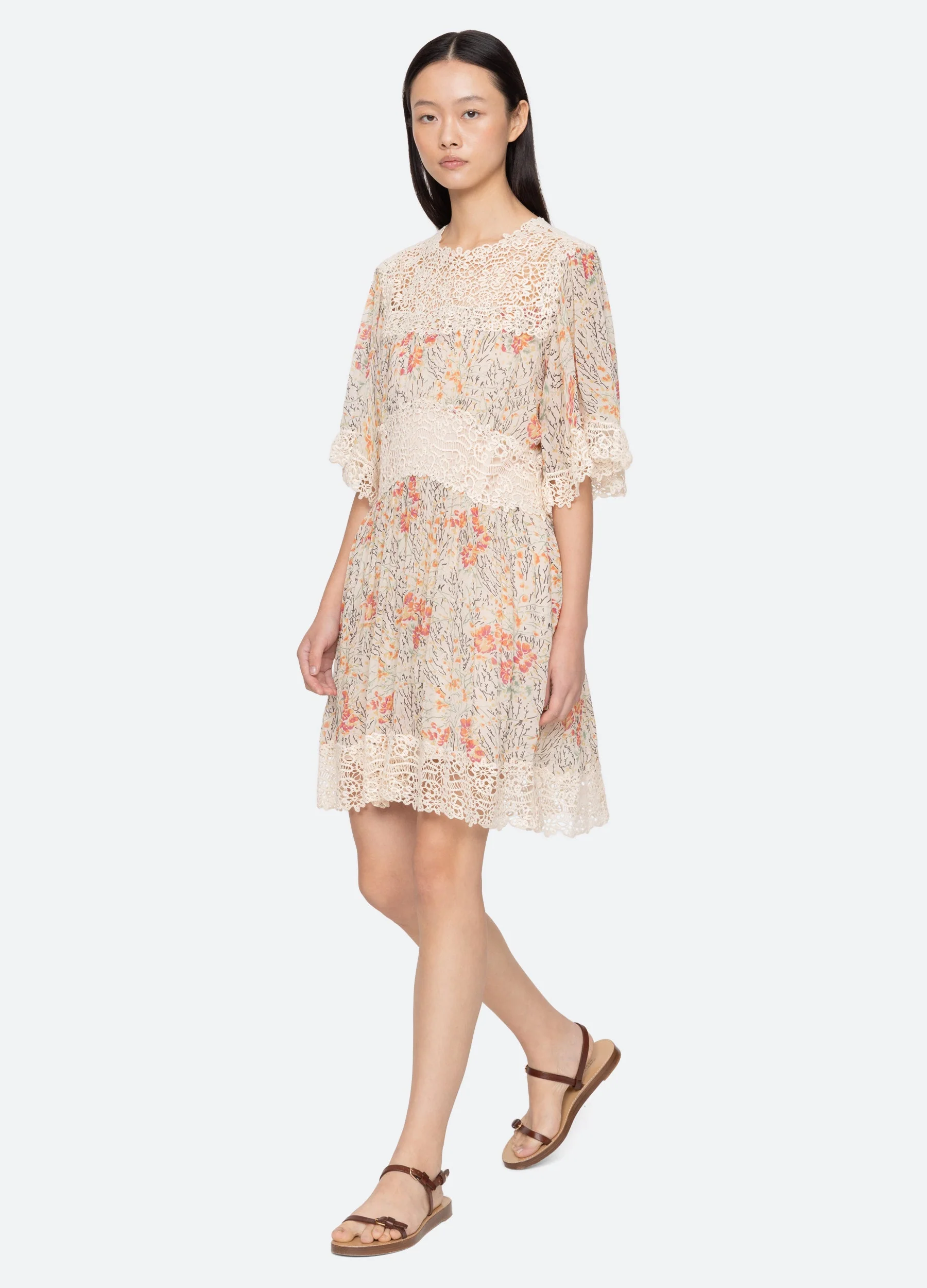 Sea NY Luisa Dress - Cream