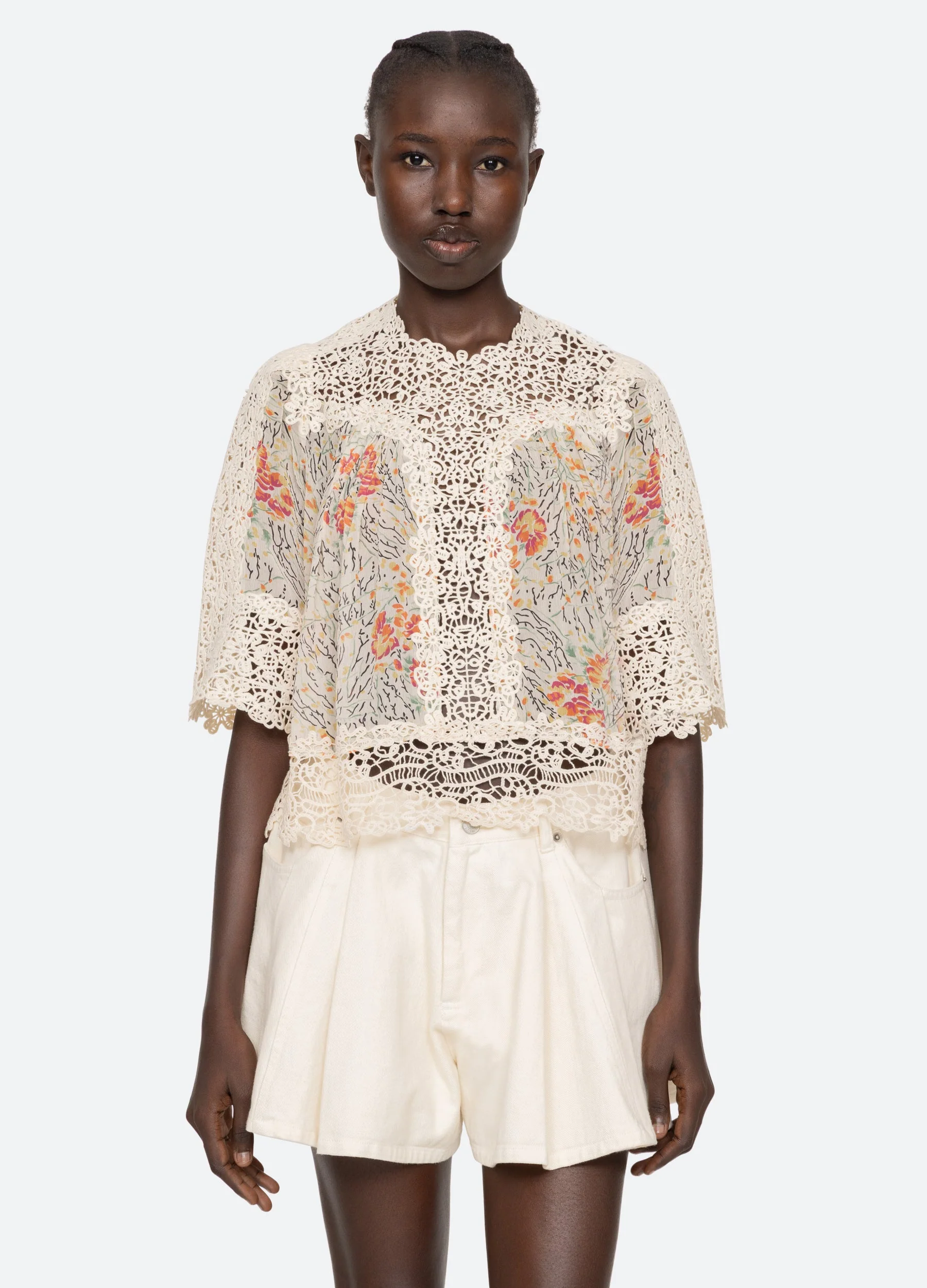 Sea NY Luisa Top - Cream - Image 5