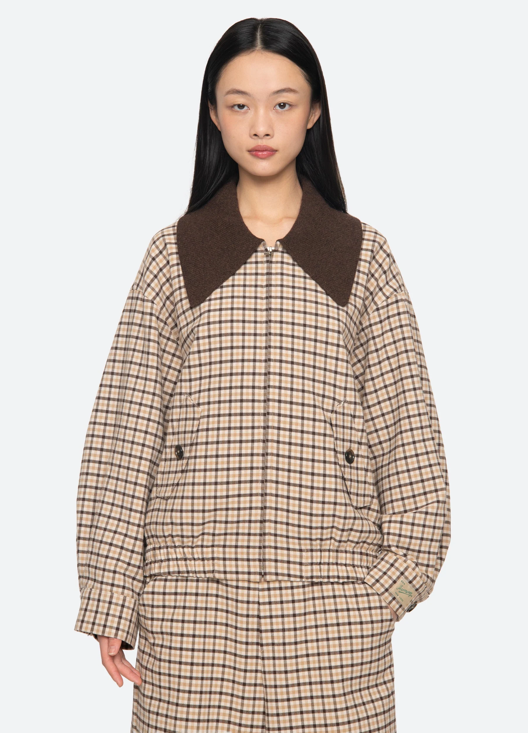 Sea NY Savannah Jacket - Plaid - Image 2