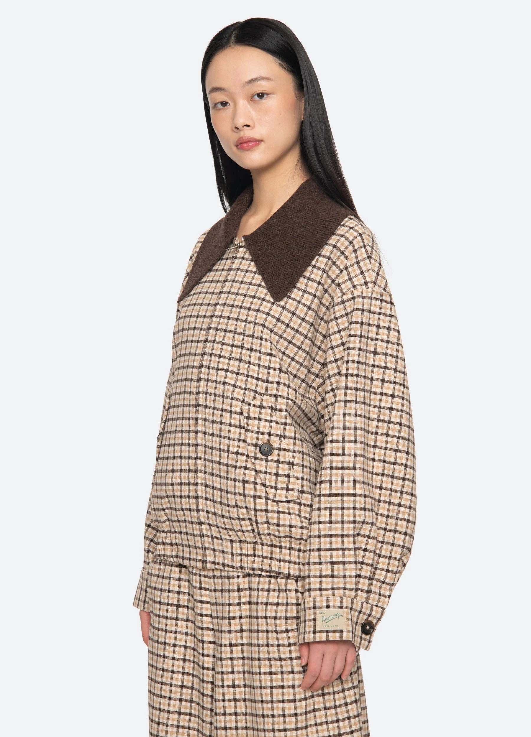 Sea NY Savannah Jacket - Plaid - Image 5