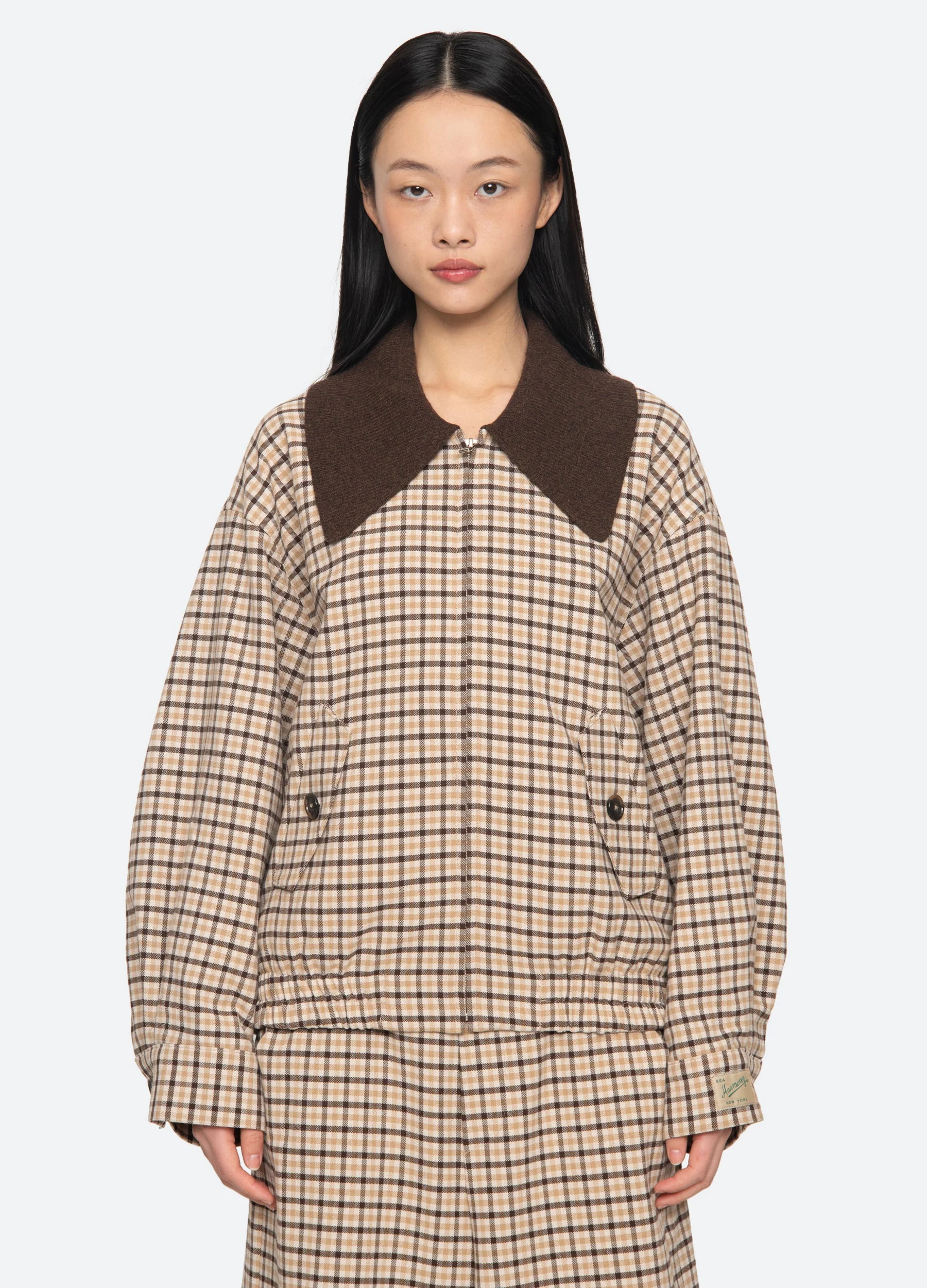 Sea NY Savannah Jacket - Plaid - Image 6