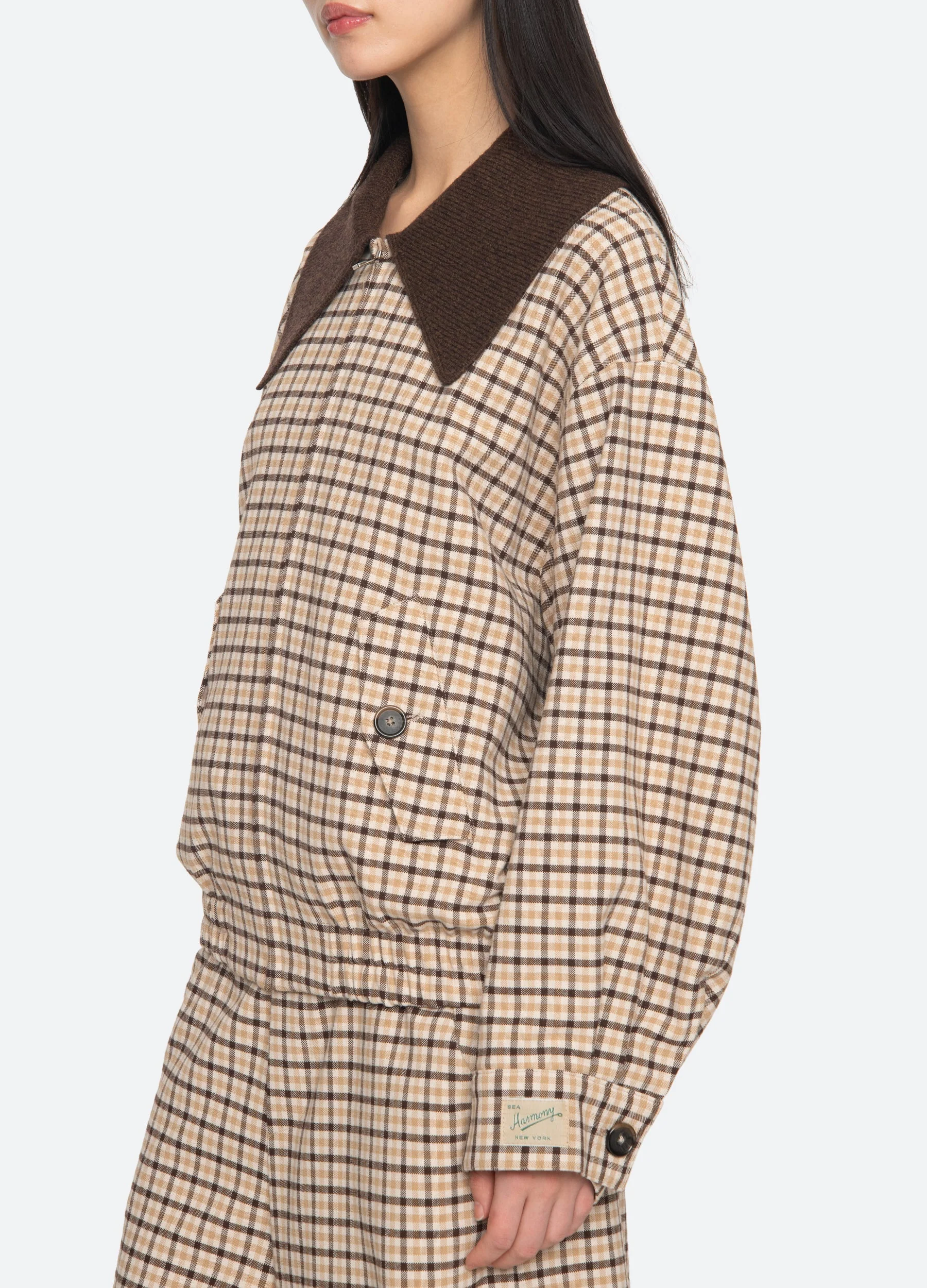 Sea NY Savannah Jacket - Plaid - Image 7