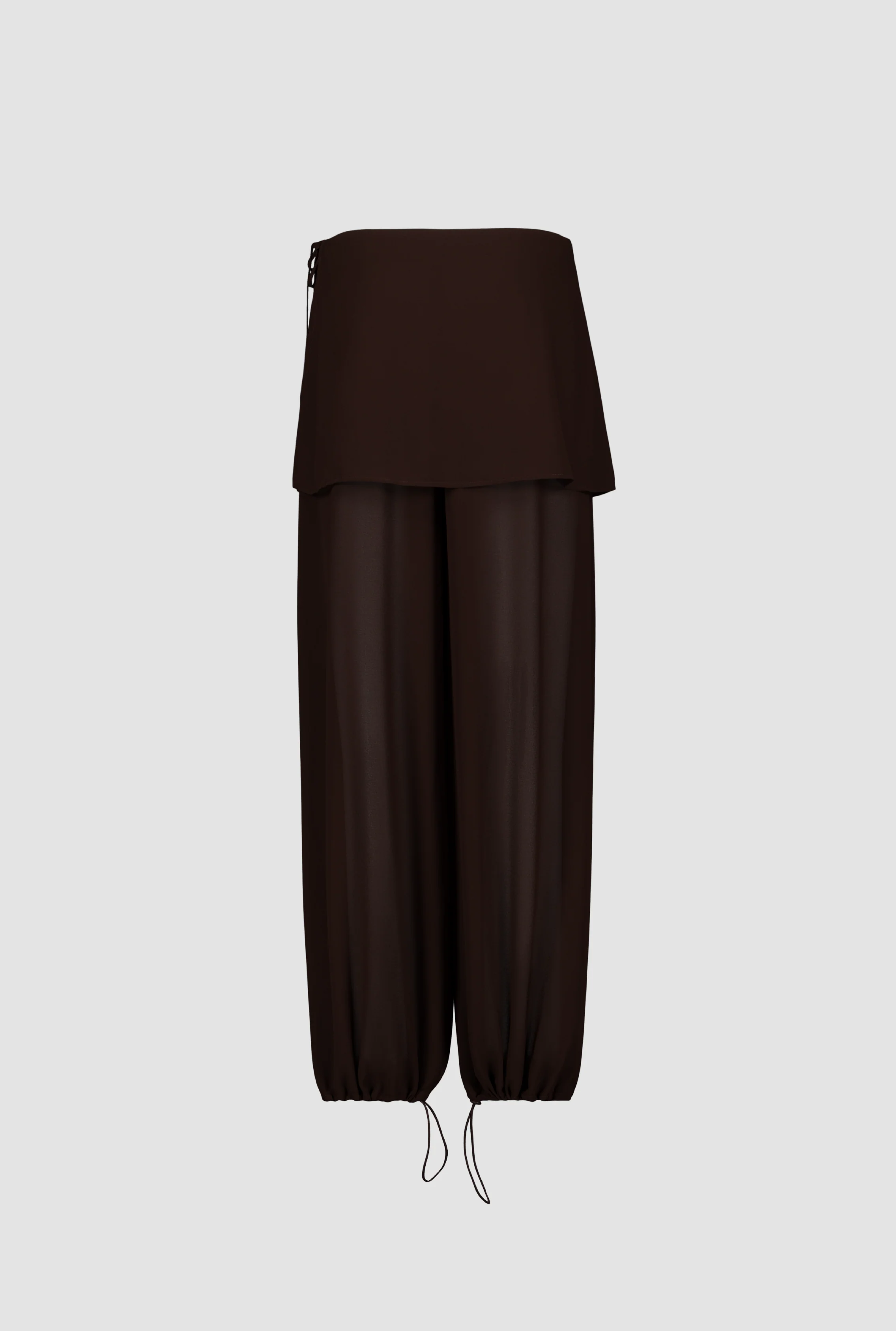 SAEMDI Flowy Overskirt Trousers - Image 6