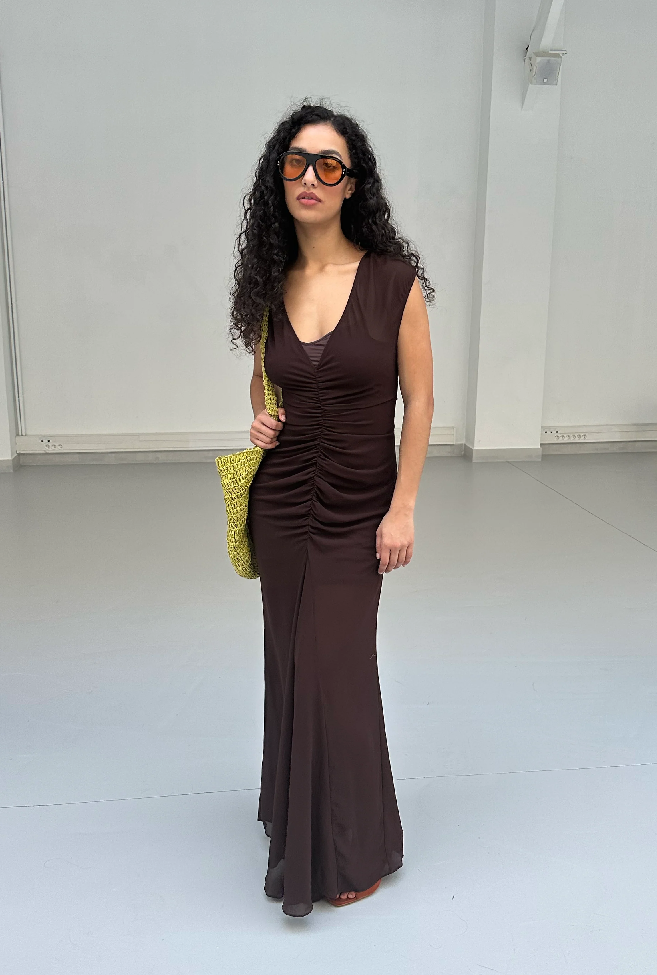 SAEMDI V-Neck Mermaid Dress - Image 2