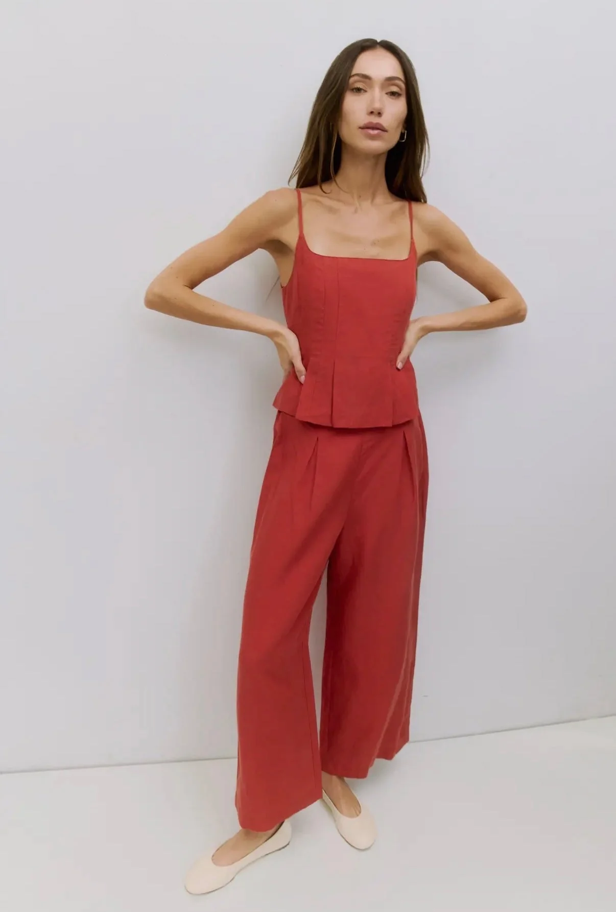 Azalea Eloise Pleated Top - Image 2