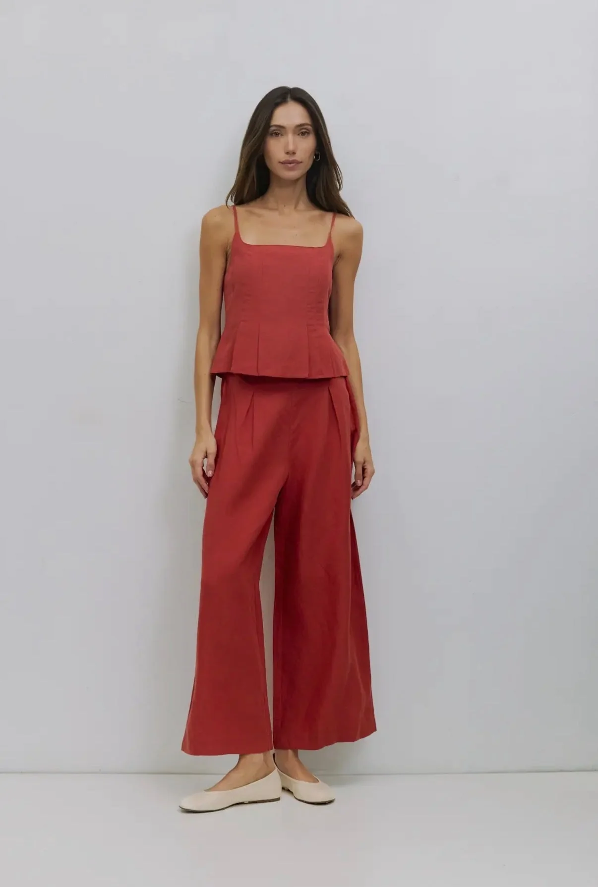 Azalea Eloise Pleated Top - Image 3