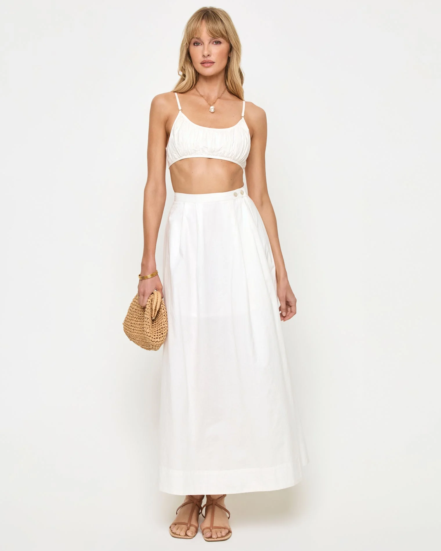 L*Space Keeper Skirt - White - Image 4