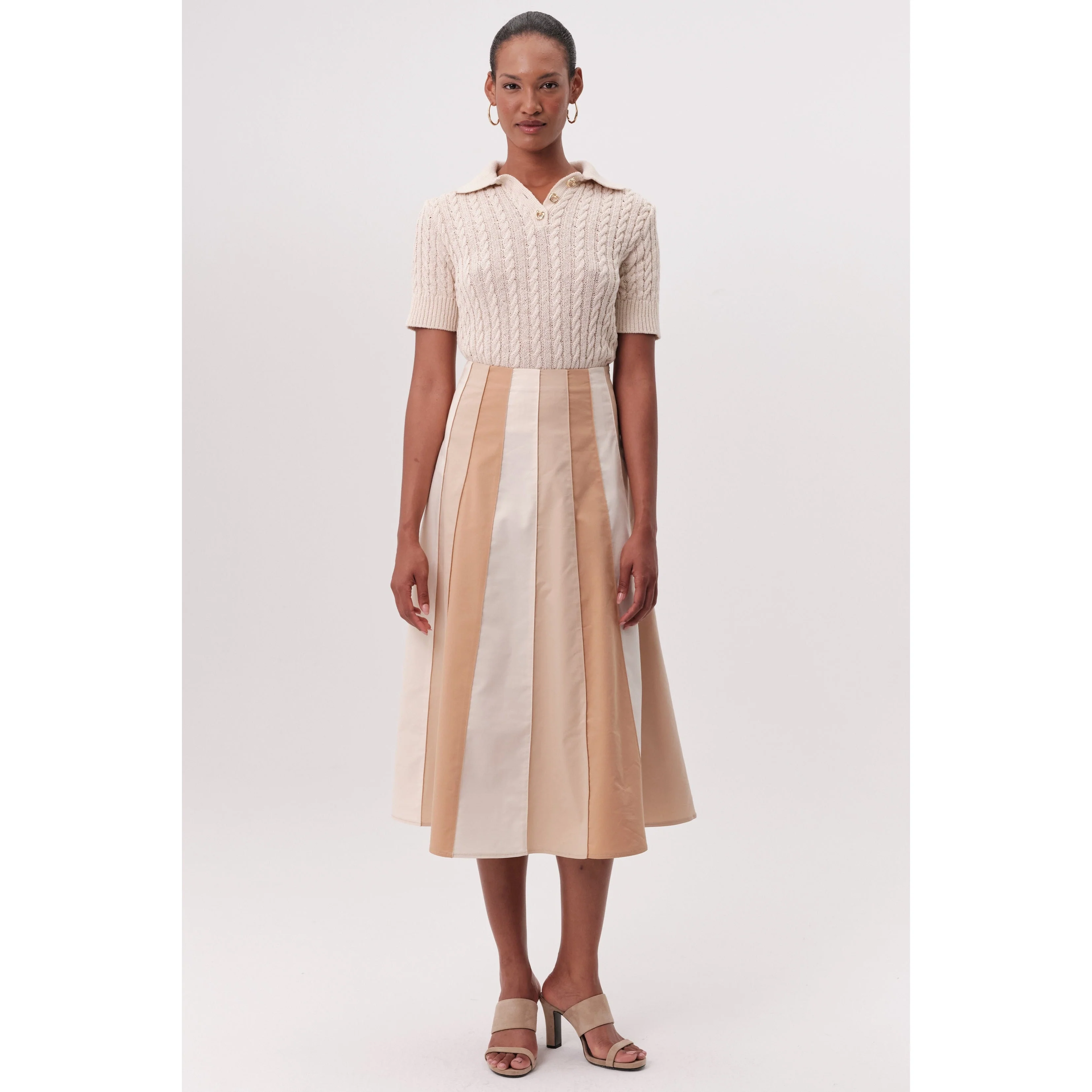 Exquise USA Nikki Skirt - Tan - Image 10