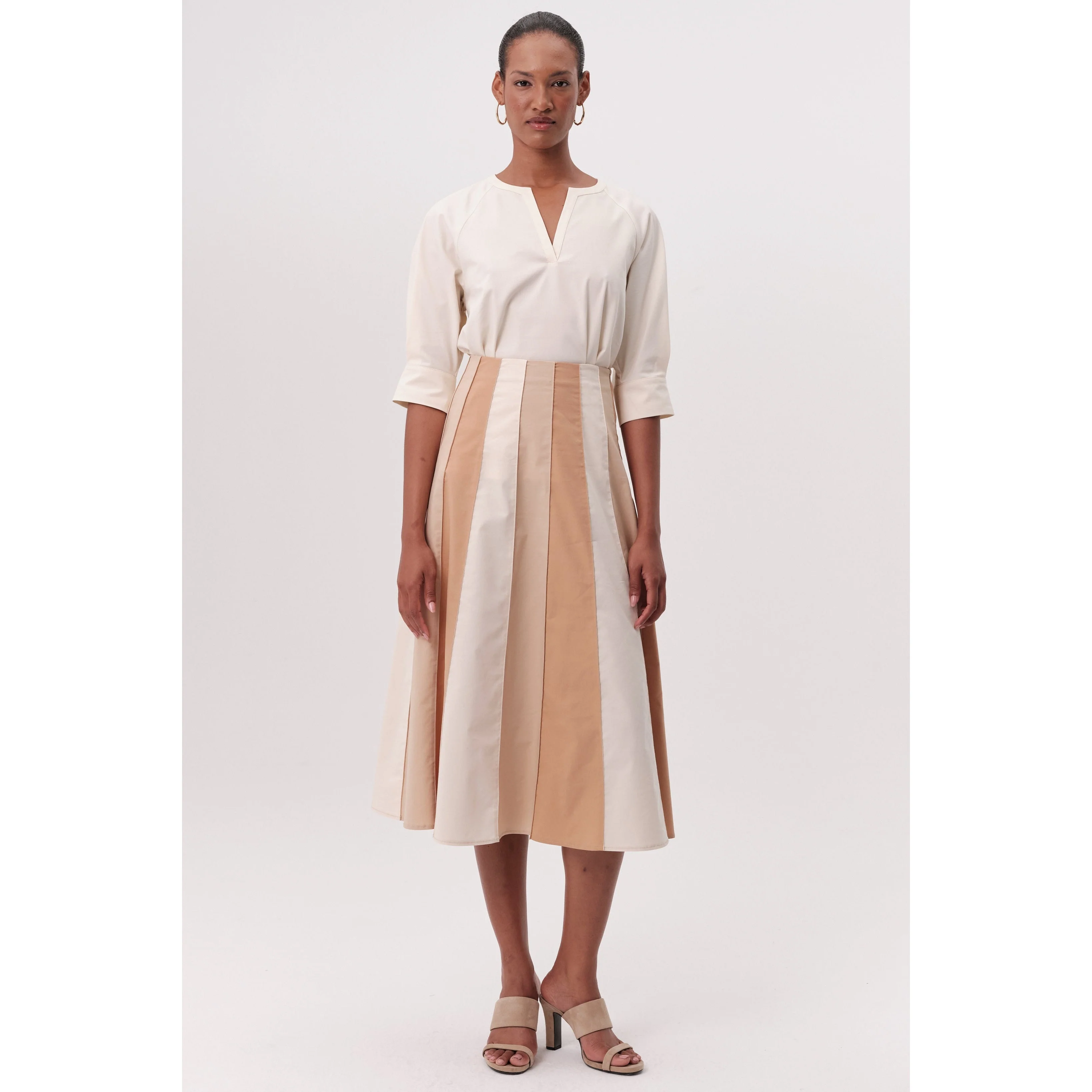 Exquise USA Nikki Skirt - Tan - Image 3
