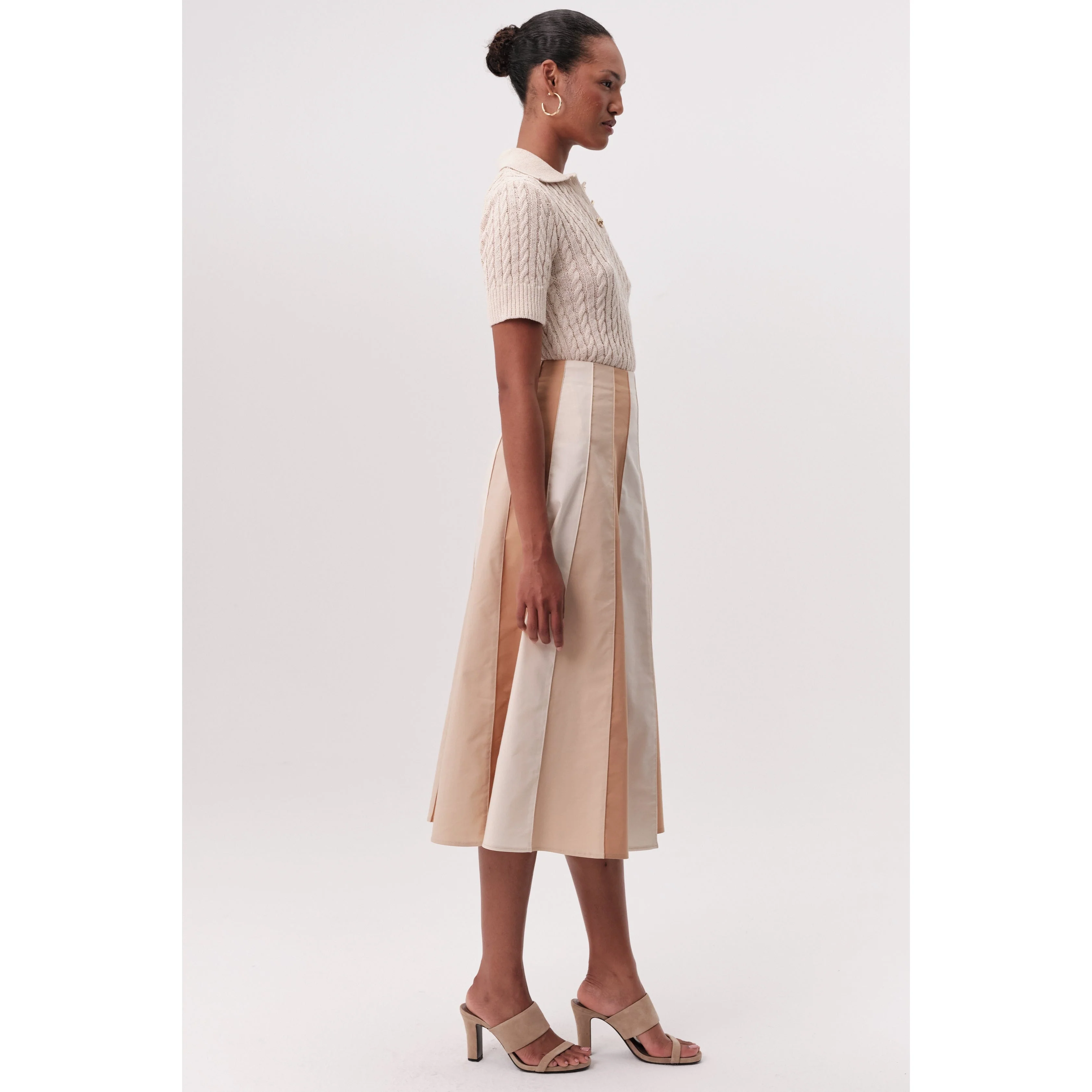 Exquise USA Nikki Skirt - Tan - Image 9