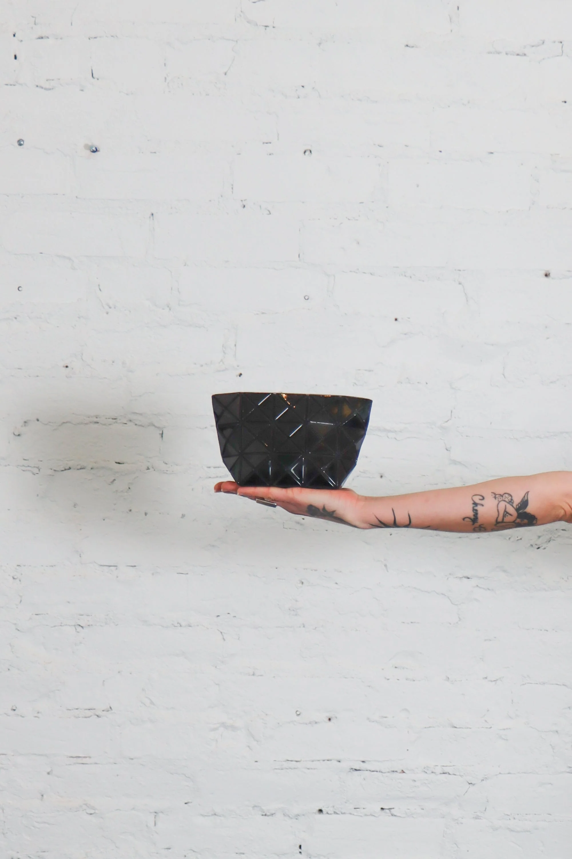 Issey Miyake Prism Pouch - Black - Image 4