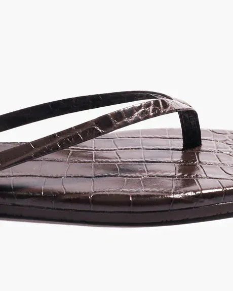 TKEES Lily Square Toe Croc Sandals - Image 6